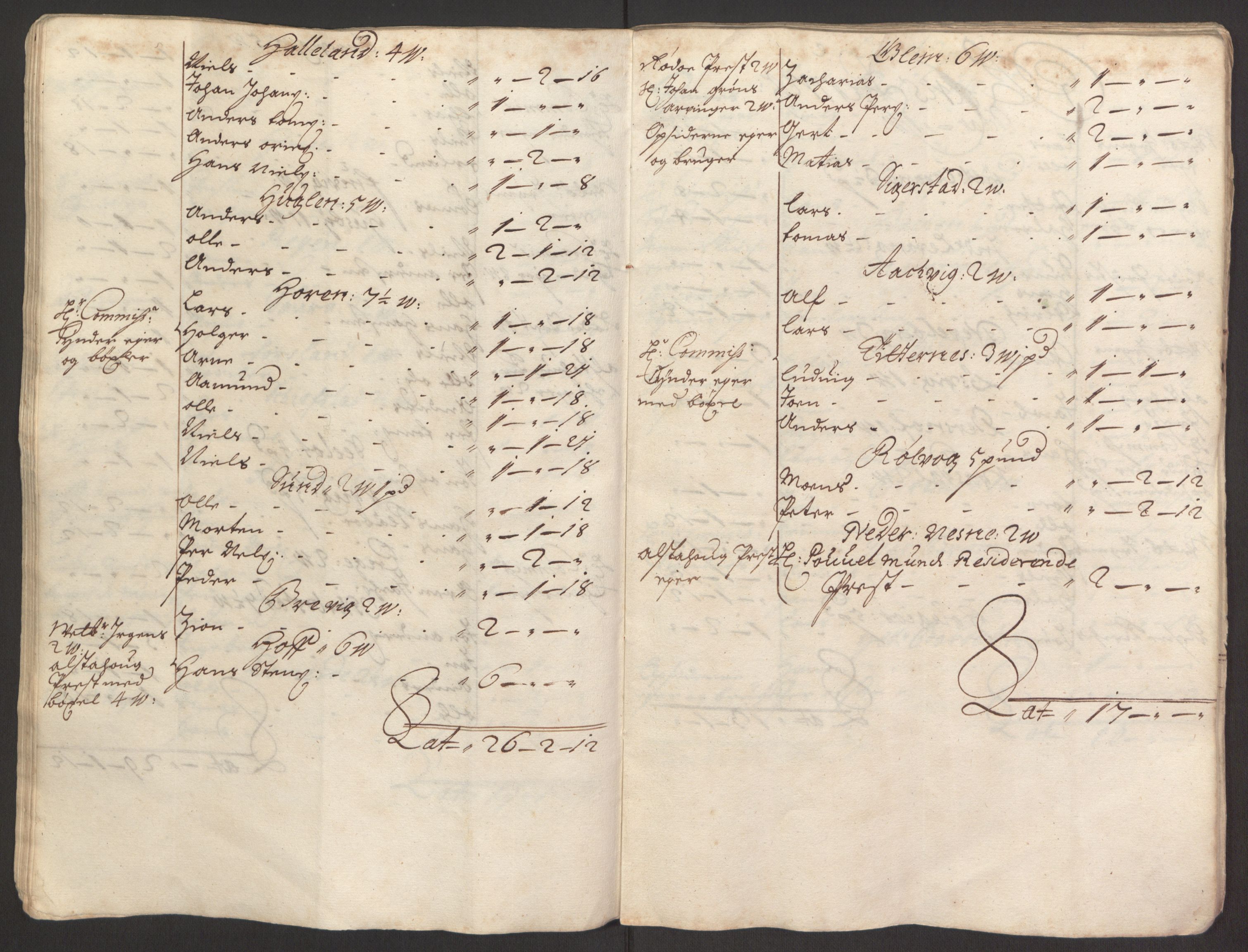 Rentekammeret inntil 1814, Reviderte regnskaper, Fogderegnskap, AV/RA-EA-4092/R65/L4504: Fogderegnskap Helgeland, 1691-1692, p. 21