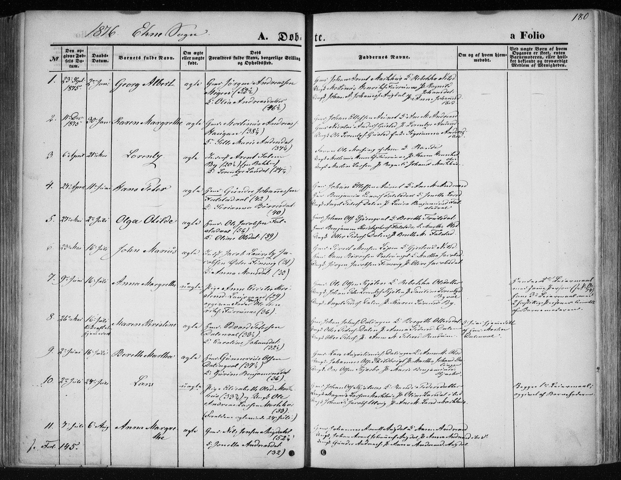 Ministerialprotokoller, klokkerbøker og fødselsregistre - Nord-Trøndelag, SAT/A-1458/717/L0158: Parish register (official) no. 717A08 /2, 1863-1877, p. 180