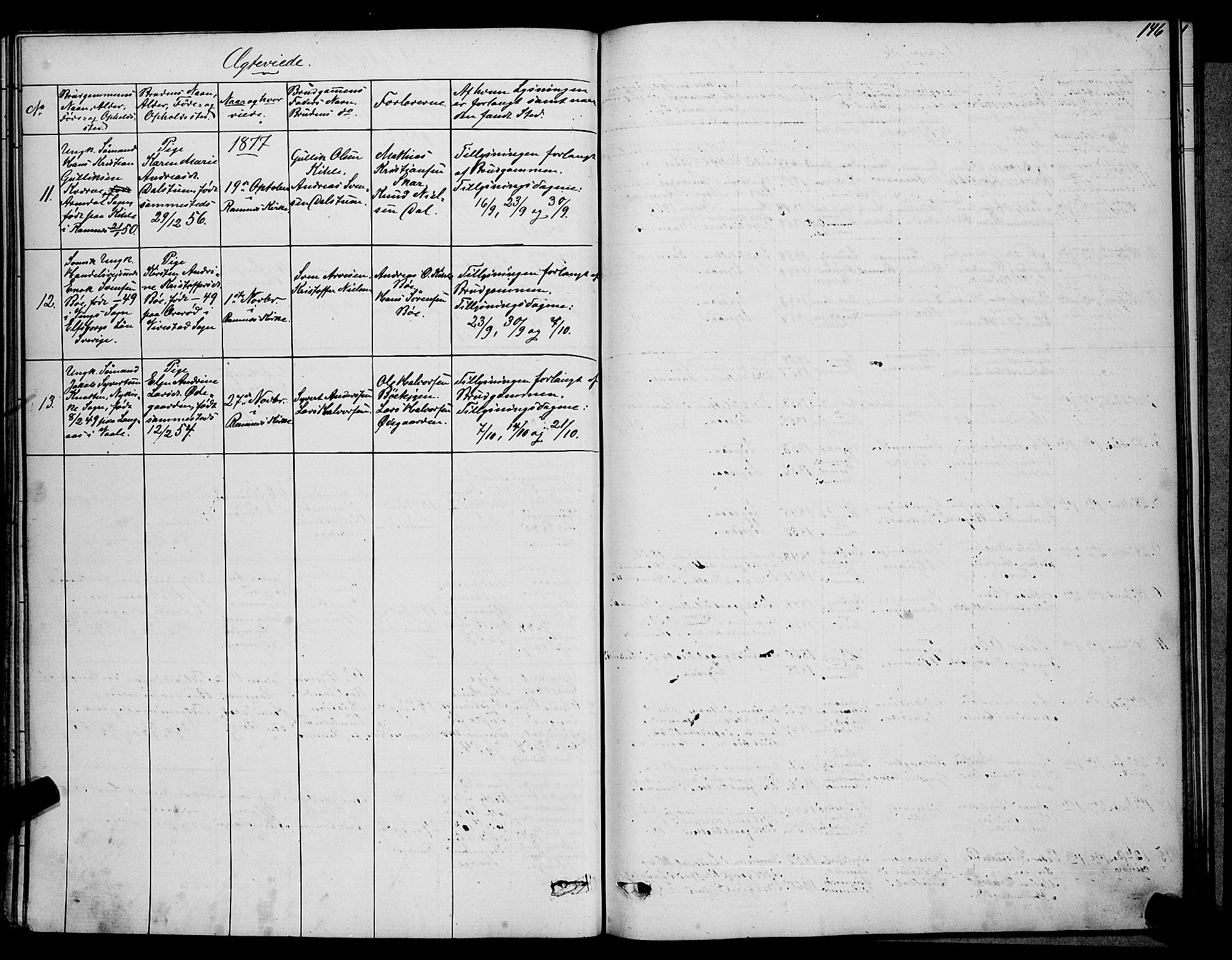 Ramnes kirkebøker, AV/SAKO-A-314/G/Ga/L0003: Parish register (copy) no. I 3, 1870-1896, p. 146