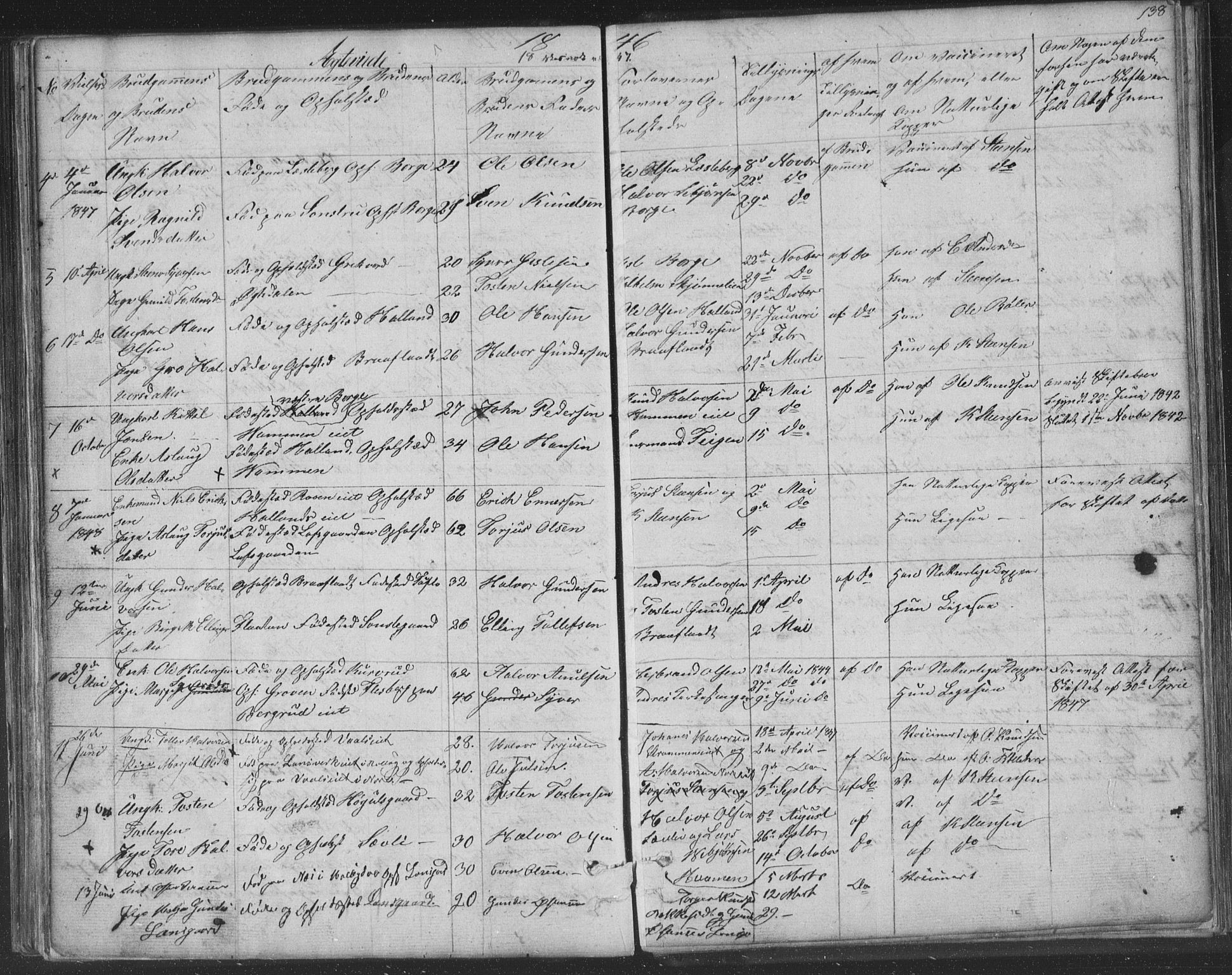 Nore kirkebøker, AV/SAKO-A-238/F/Fa/L0001: Parish register (official) no. I 1, 1836-1855, p. 138