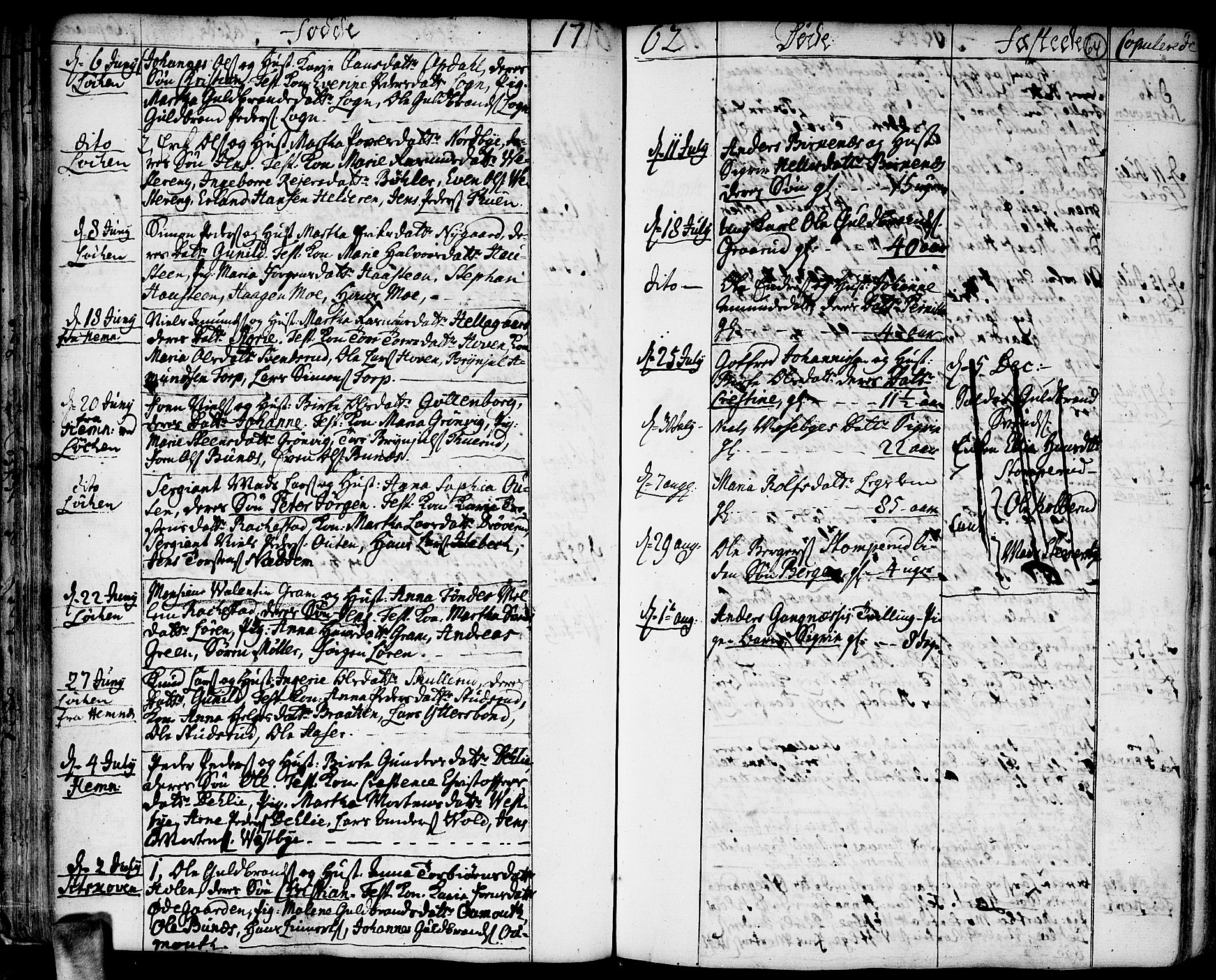 Høland prestekontor Kirkebøker, SAO/A-10346a/F/Fa/L0004: Parish register (official) no. I 4, 1757-1780, p. 64