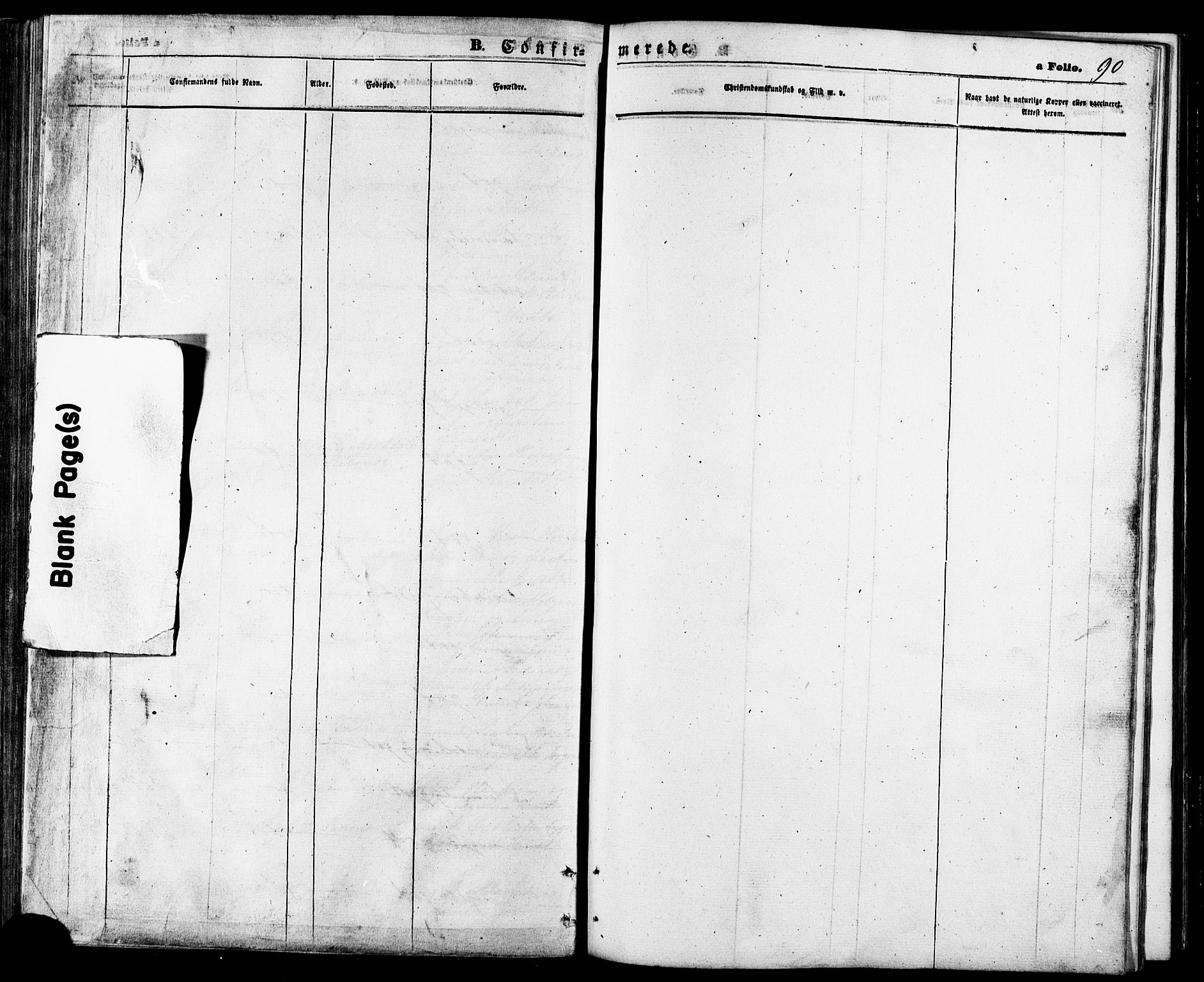 Lyngen sokneprestembete, SATØ/S-1289/H/He/Heb/L0006klokker: Parish register (copy) no. 6, 1864-1881, p. 90