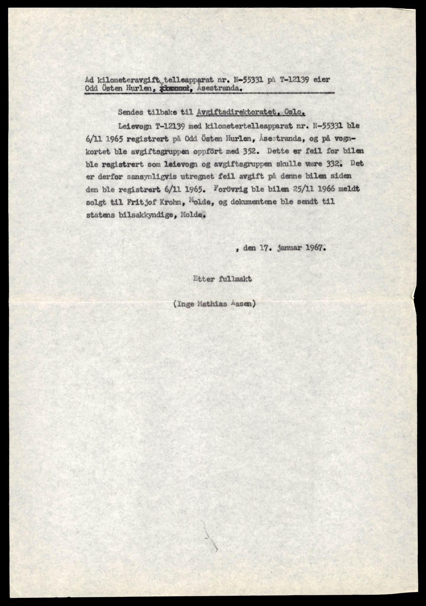 Møre og Romsdal vegkontor - Ålesund trafikkstasjon, AV/SAT-A-4099/F/Fe/L0032: Registreringskort for kjøretøy T 11997 - T 12149, 1927-1998, p. 3659