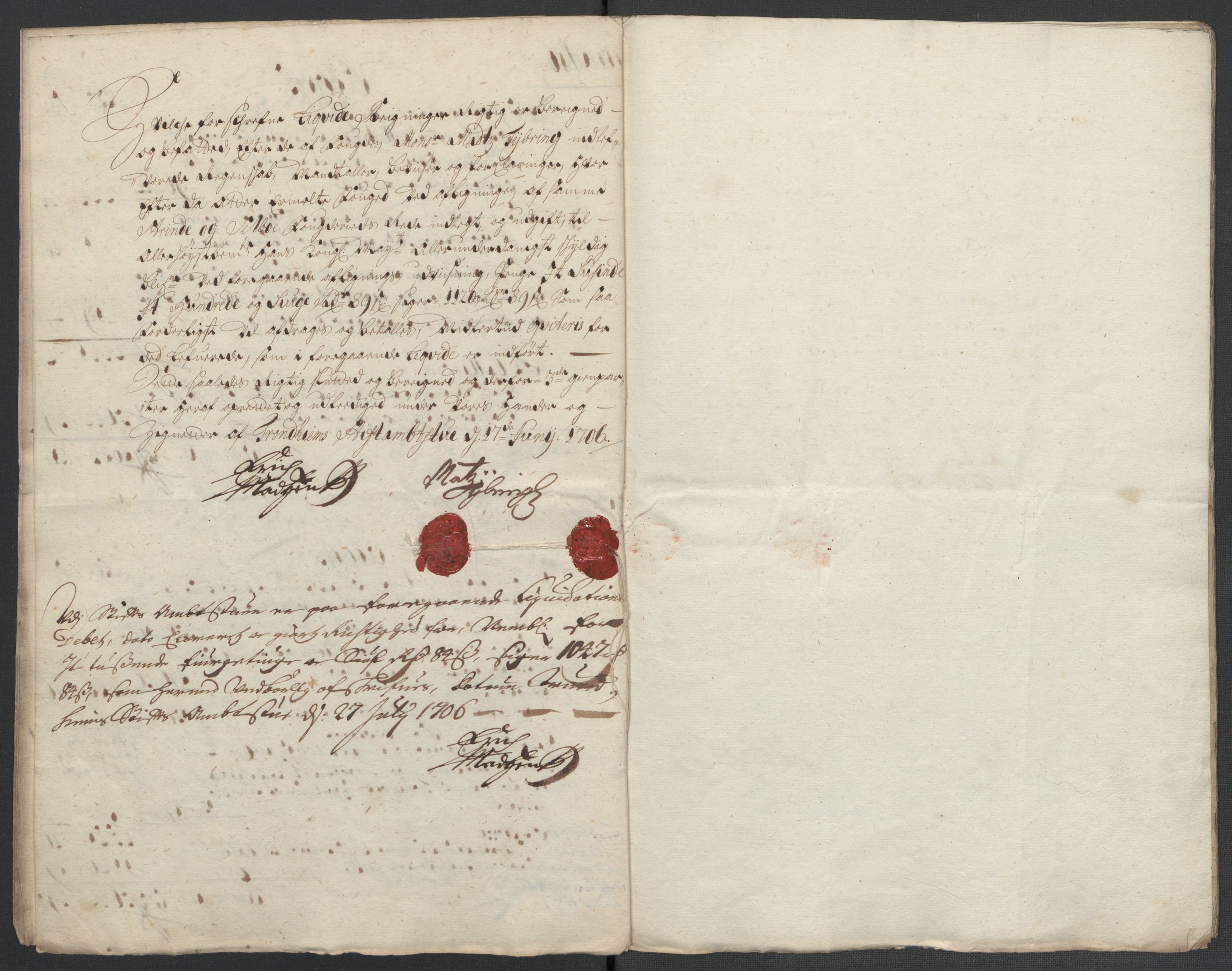 Rentekammeret inntil 1814, Reviderte regnskaper, Fogderegnskap, AV/RA-EA-4092/R61/L4109: Fogderegnskap Strinda og Selbu, 1704-1706, p. 278