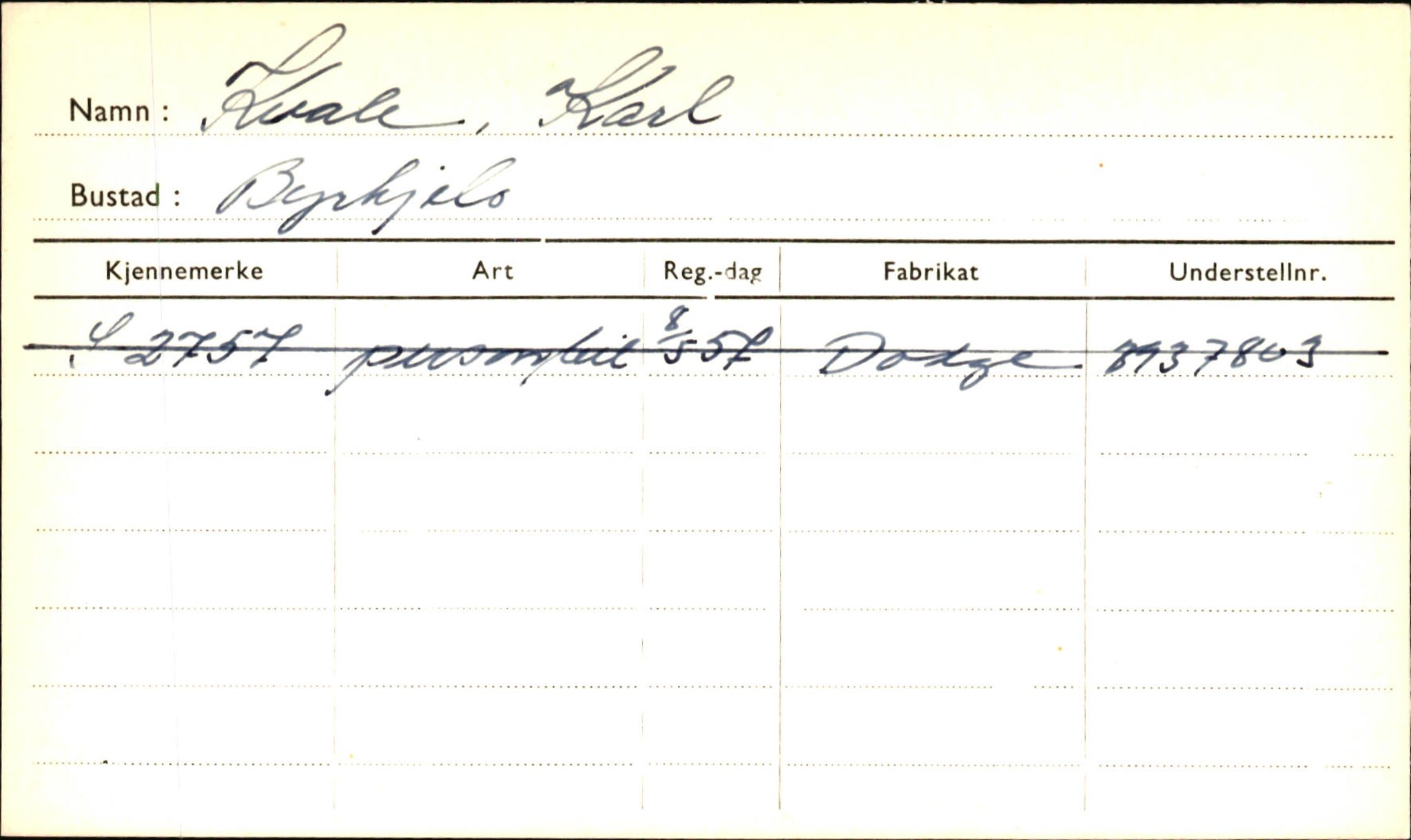 Statens vegvesen, Sogn og Fjordane vegkontor, AV/SAB-A-5301/4/F/L0001B: Eigarregister Fjordane til 1.6.1961, 1930-1961, p. 271