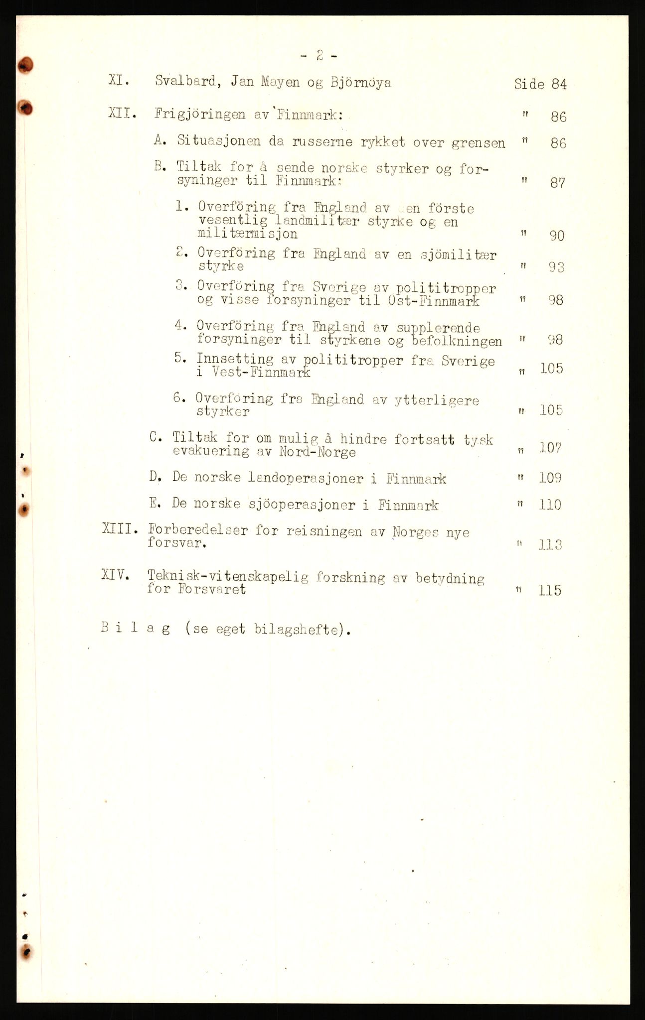 Forsvaret, Forsvarets overkommando, AV/RA-RAFA-1920/Da/L0093: Forsvarets organisasjon - rapporter, 1942-1945