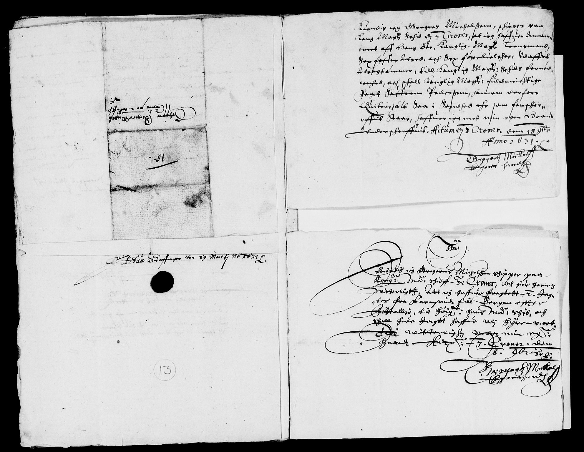 Rentekammeret inntil 1814, Reviderte regnskaper, Lensregnskaper, AV/RA-EA-5023/R/Rb/Rbs/L0015: Stavanger len, 1630-1632