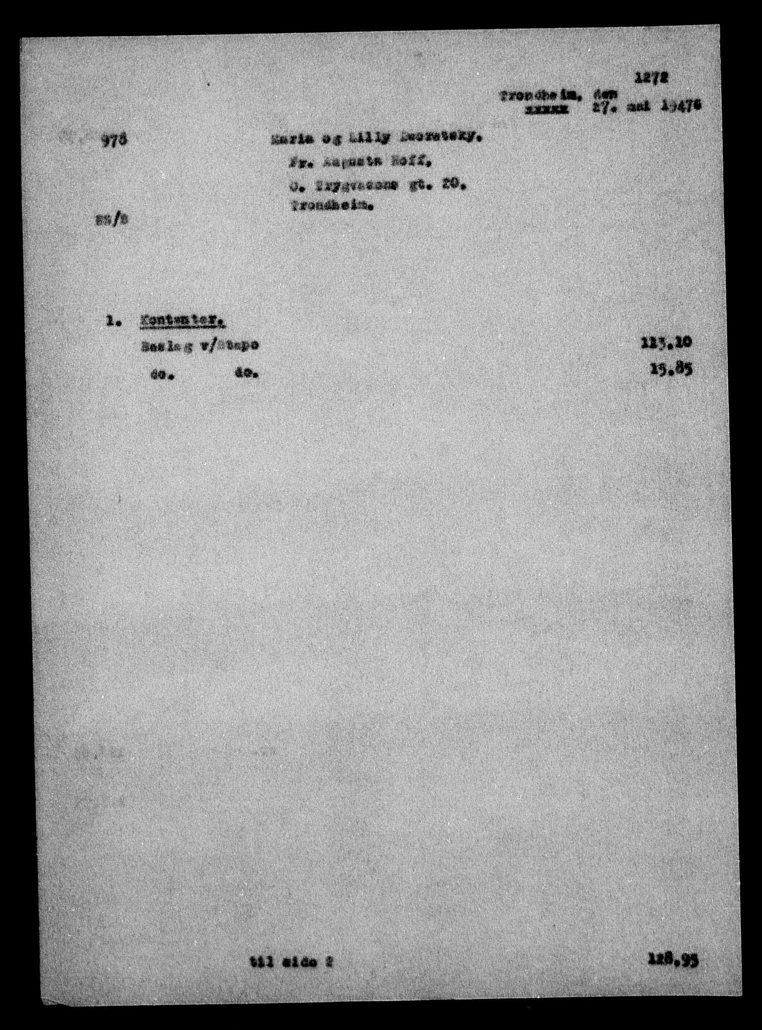 Justisdepartementet, Tilbakeføringskontoret for inndratte formuer, AV/RA-S-1564/H/Hc/Hca/L0894: --, 1945-1947, p. 249