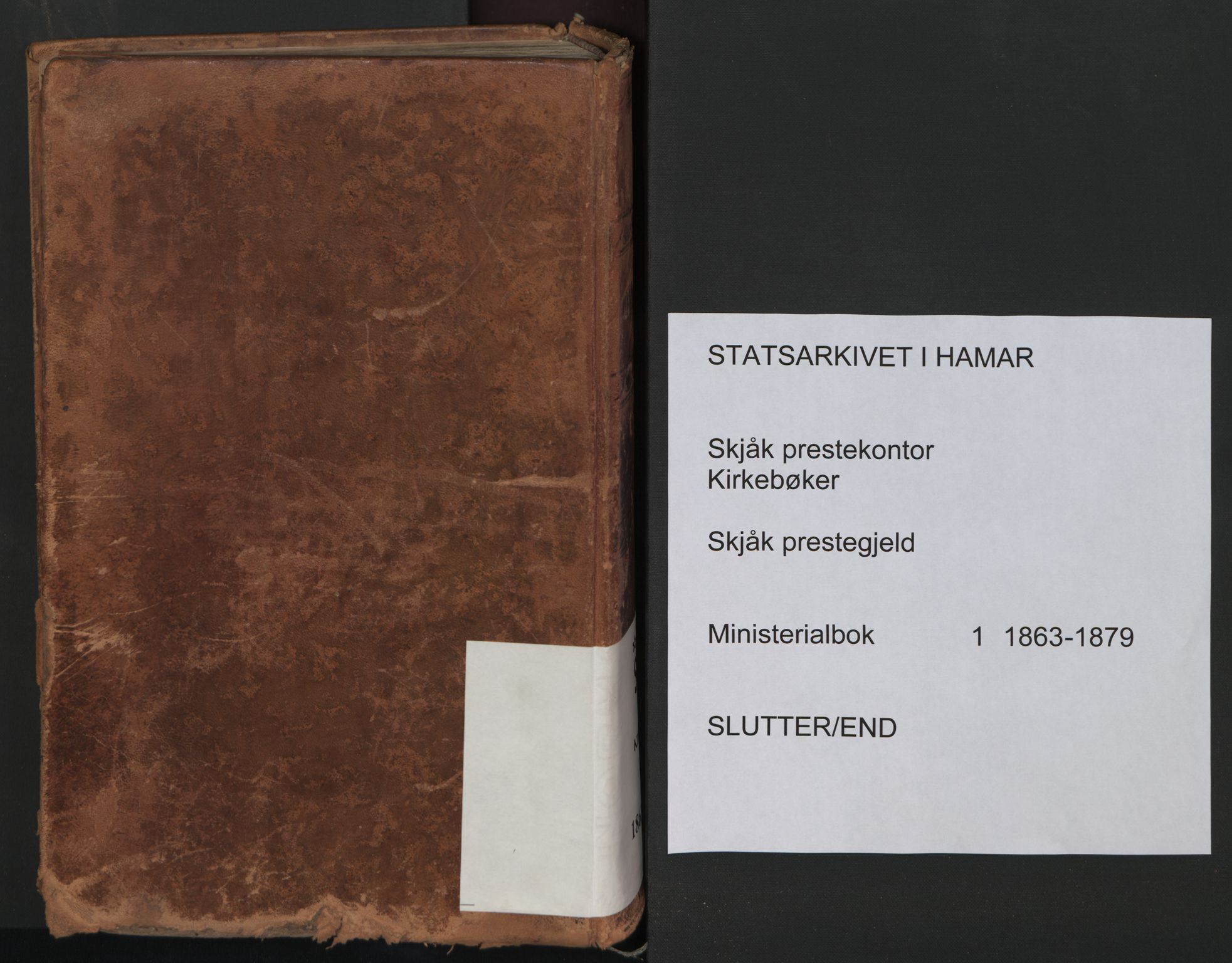 Skjåk prestekontor, AV/SAH-PREST-072/H/Ha/Haa/L0001: Parish register (official) no. 1, 1863-1879