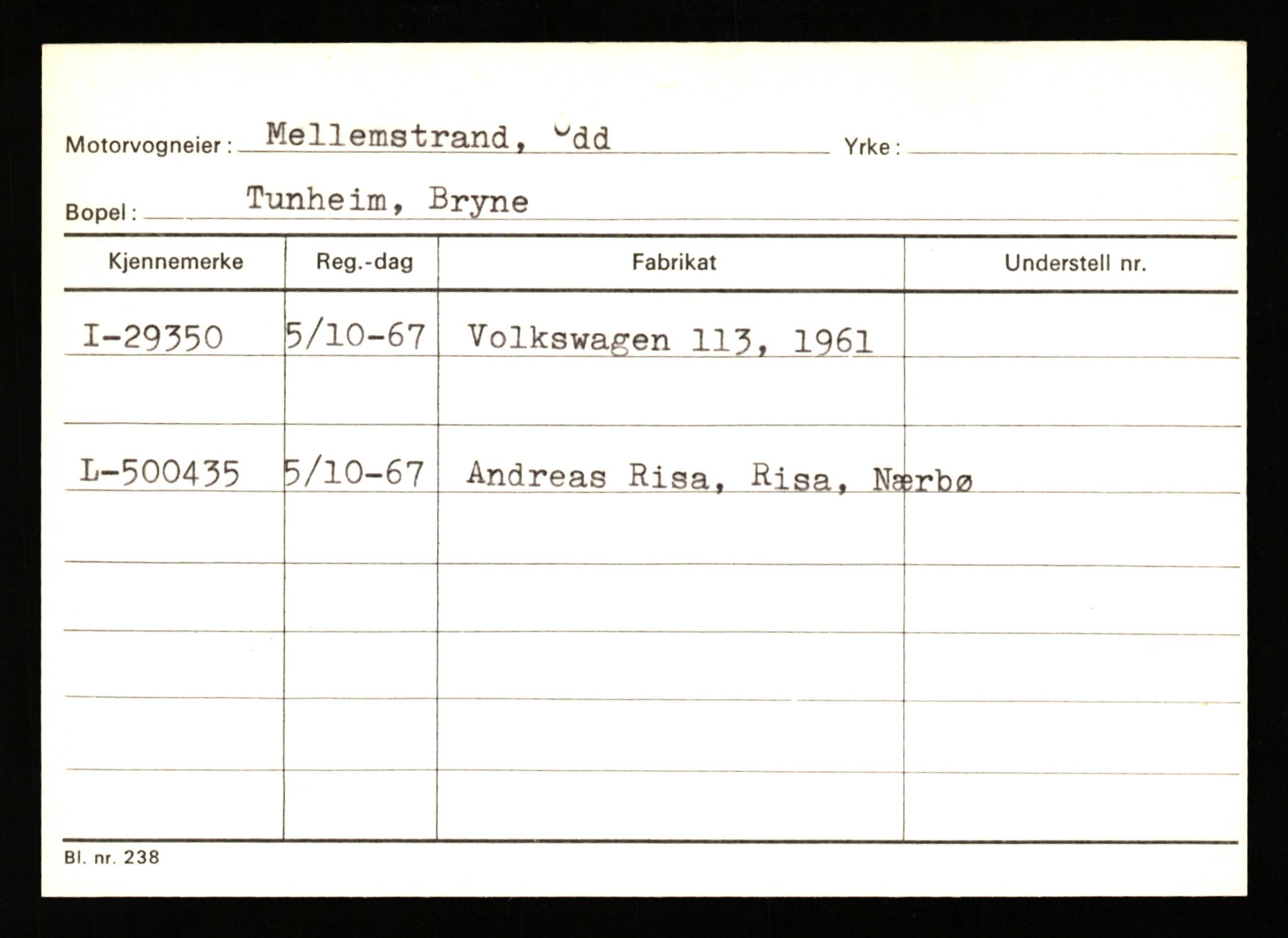 Stavanger trafikkstasjon, AV/SAST-A-101942/0/G/L0005: Registreringsnummer: 23000 - 34245, 1930-1971, p. 1991