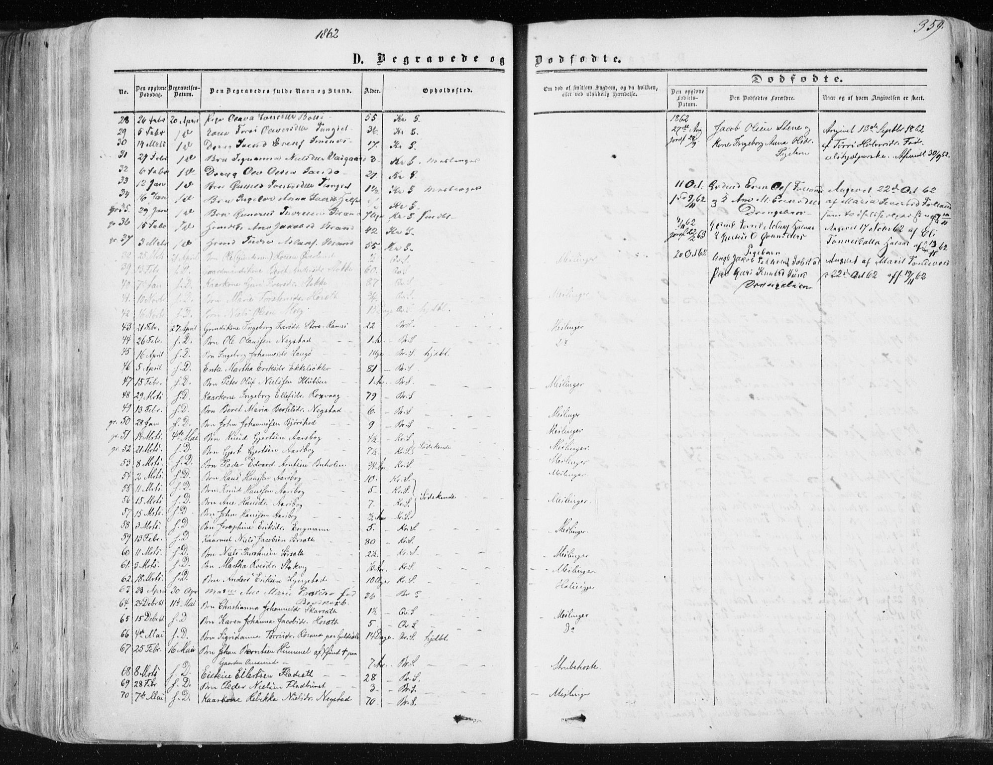 Ministerialprotokoller, klokkerbøker og fødselsregistre - Møre og Romsdal, AV/SAT-A-1454/568/L0804: Parish register (official) no. 568A11, 1854-1868, p. 359