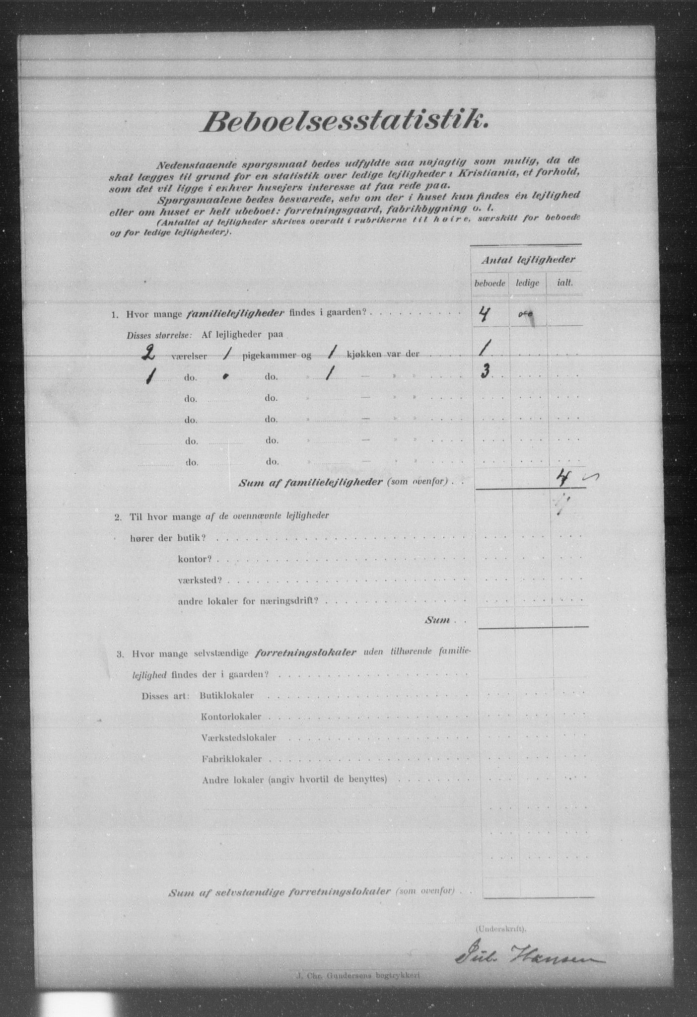 OBA, Municipal Census 1903 for Kristiania, 1903, p. 8114