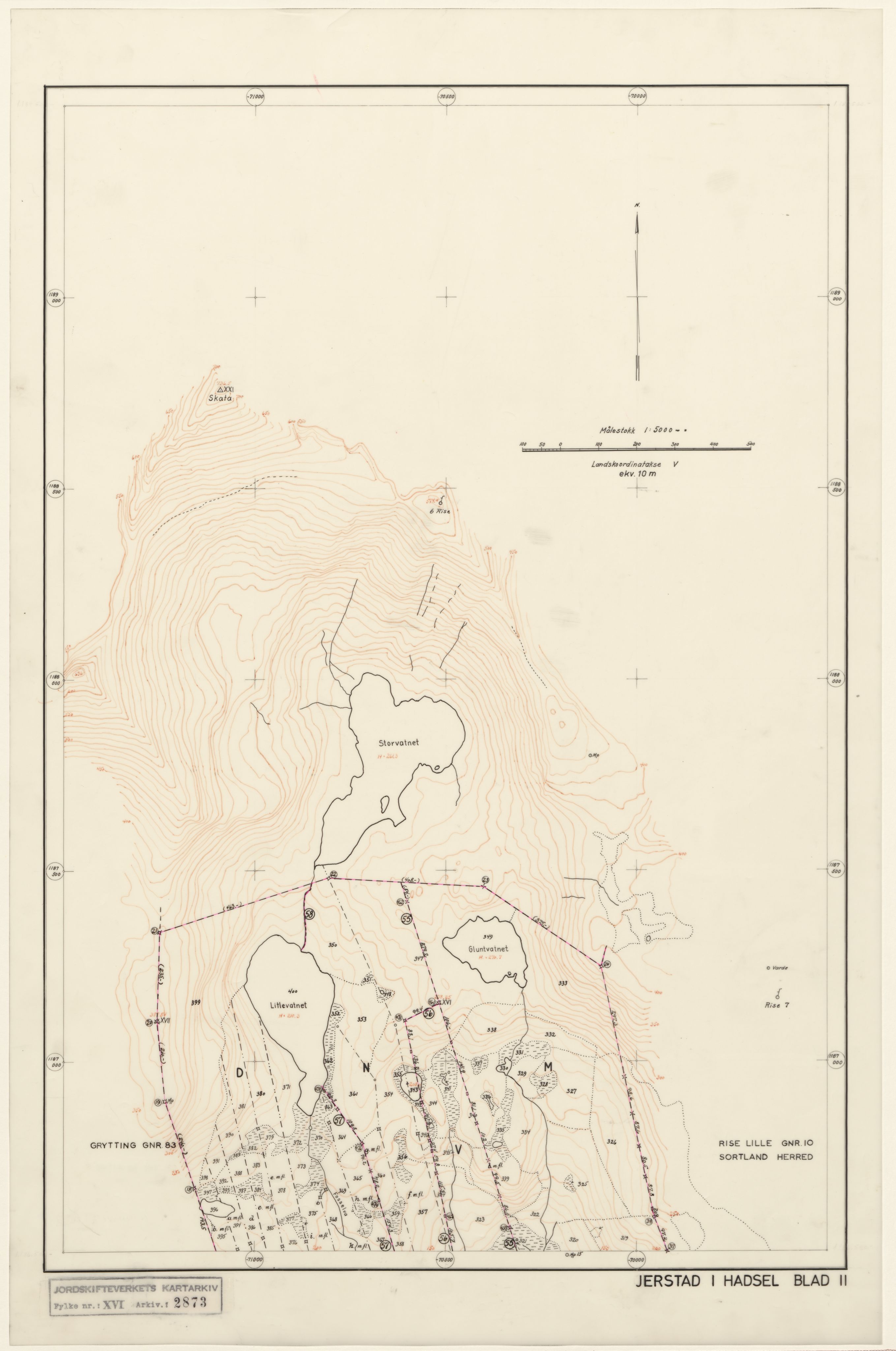 Jordskifteverkets kartarkiv, AV/RA-S-3929/T, 1859-1988, p. 3725