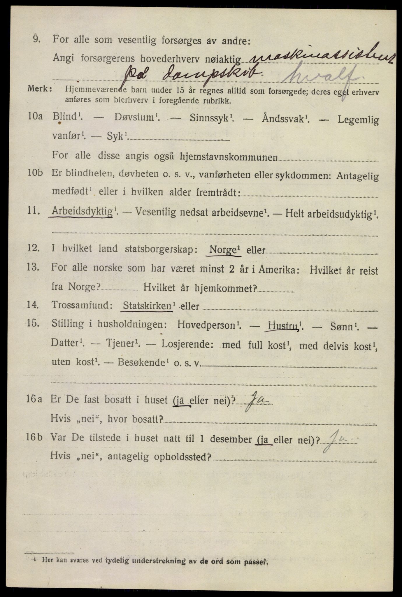 SAKO, 1920 census for Nøtterøy, 1920, p. 5566