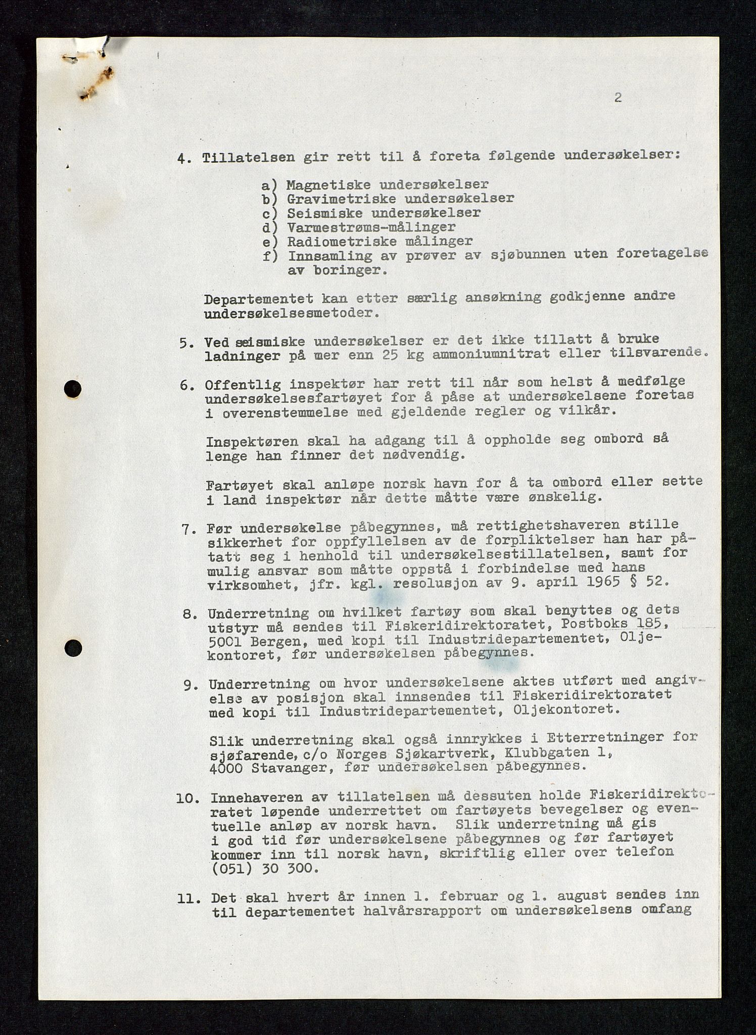 Industridepartementet, Oljekontoret, AV/SAST-A-101348/Da/L0003: Arkivnøkkel 711 Undersøkelser og utforskning, 1963-1971, p. 554