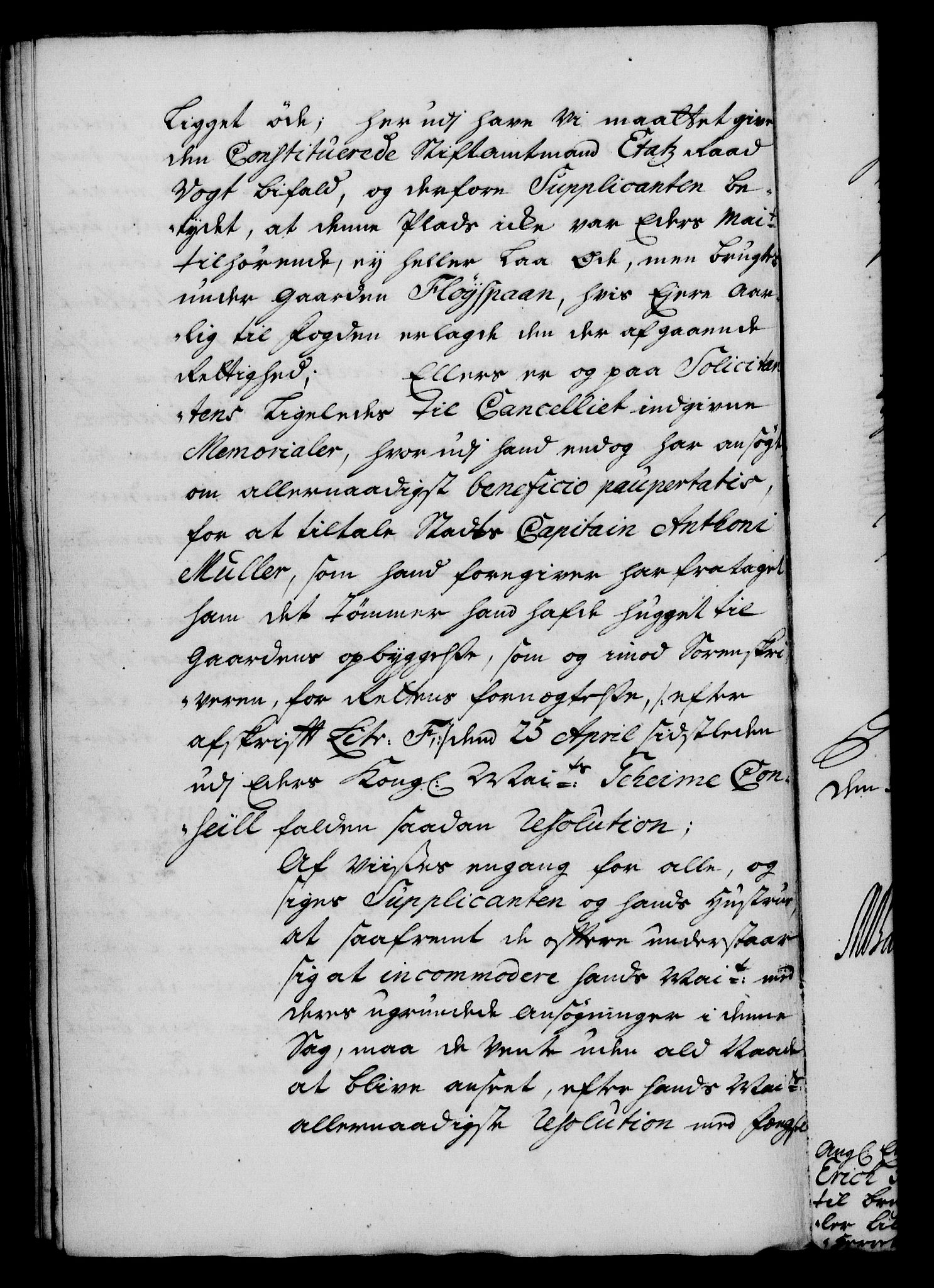 Rentekammeret, Kammerkanselliet, AV/RA-EA-3111/G/Gf/Gfa/L0019: Norsk relasjons- og resolusjonsprotokoll (merket RK 52.19), 1736, p. 472