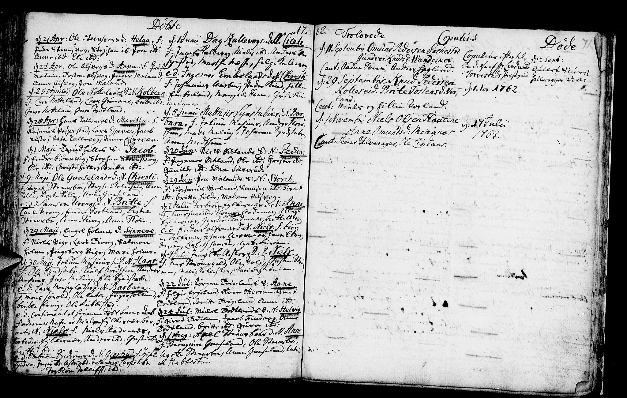Finnås sokneprestembete, SAB/A-99925/H/Ha/Haa/Haaa/L0002: Parish register (official) no. A 2, 1744-1764, p. 71