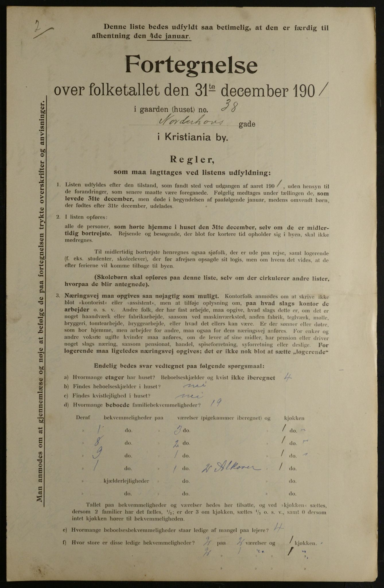 OBA, Municipal Census 1901 for Kristiania, 1901, p. 11201