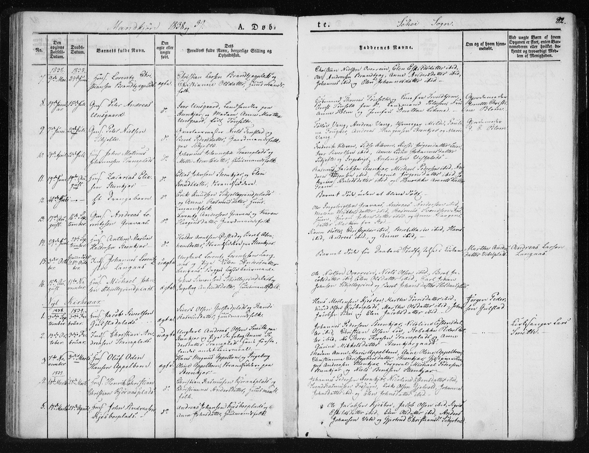 Ministerialprotokoller, klokkerbøker og fødselsregistre - Nord-Trøndelag, AV/SAT-A-1458/735/L0339: Parish register (official) no. 735A06 /2, 1836-1848, p. 82