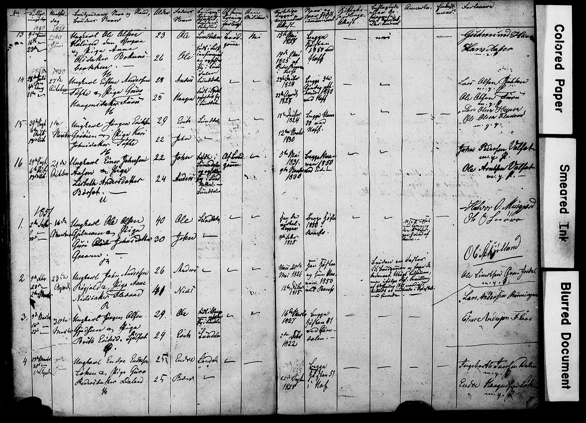 Ministerialprotokoller, klokkerbøker og fødselsregistre - Møre og Romsdal, AV/SAT-A-1454/590/L1014: Banns register no. 590A06, 1844-1878