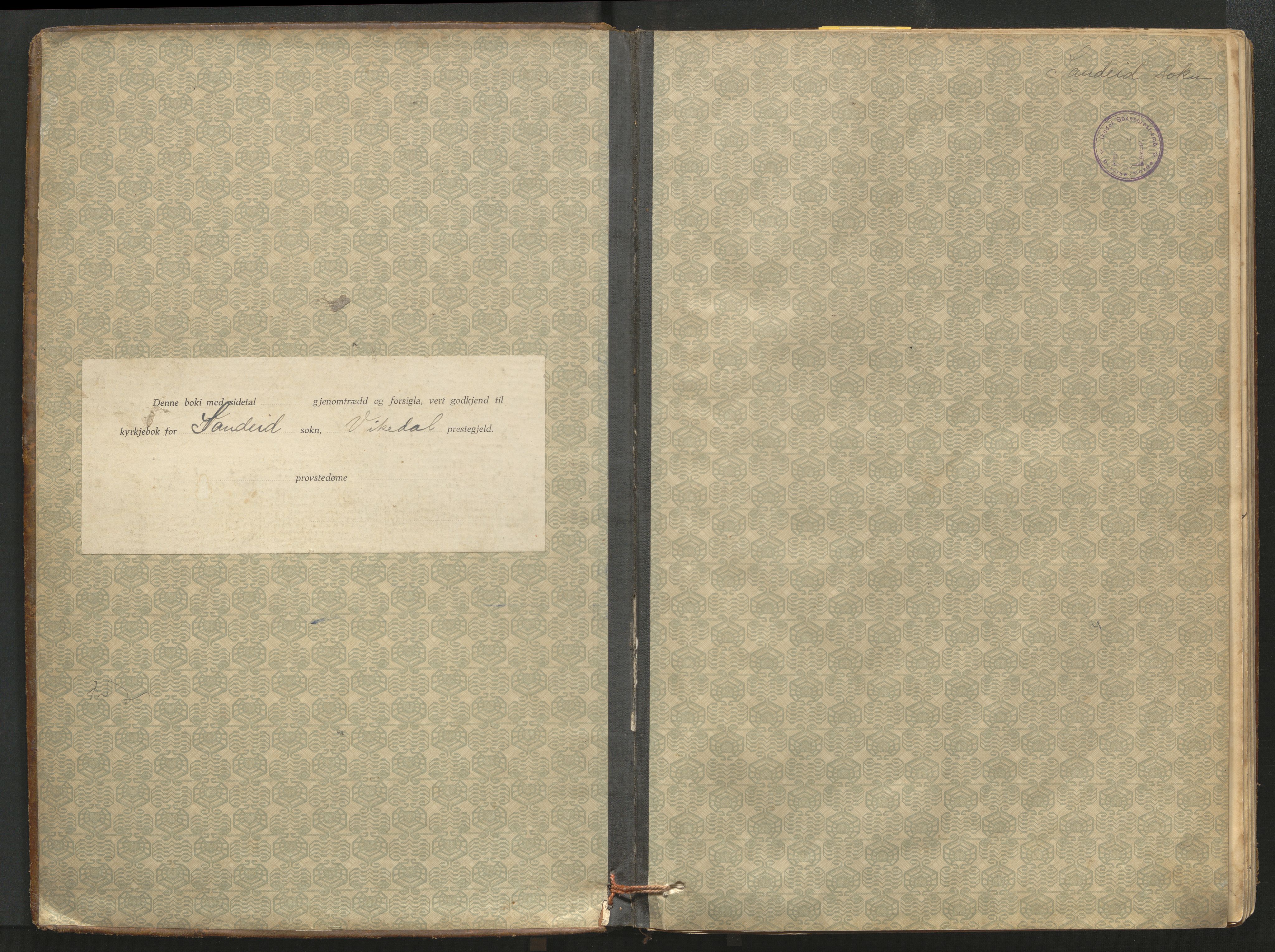 Vikedal sokneprestkontor, SAST/A-101840/01/V/L0008: Parish register (copy) no. B 8, 1926-1966