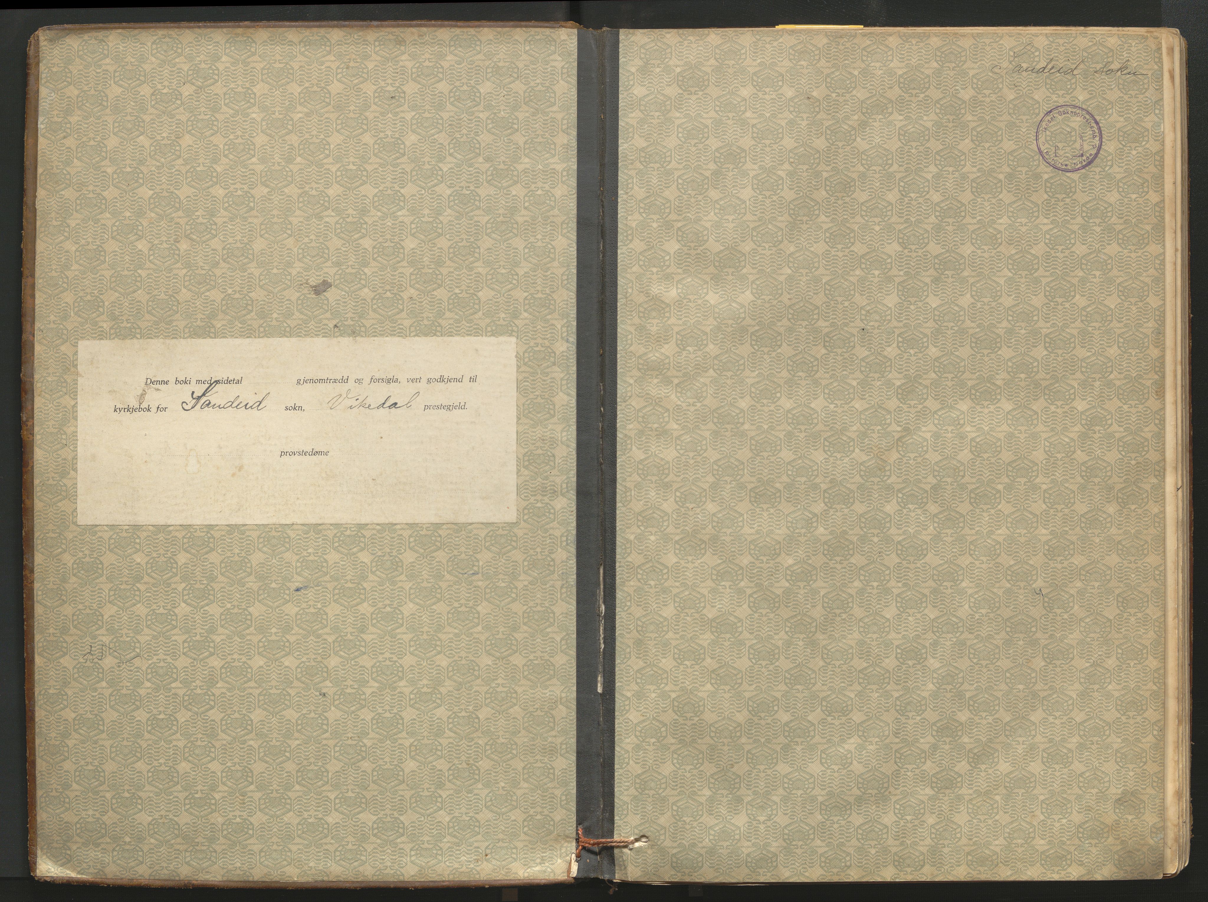 Vikedal sokneprestkontor, AV/SAST-A-101840/01/V/L0008: Parish register (copy) no. B 8, 1926-1966