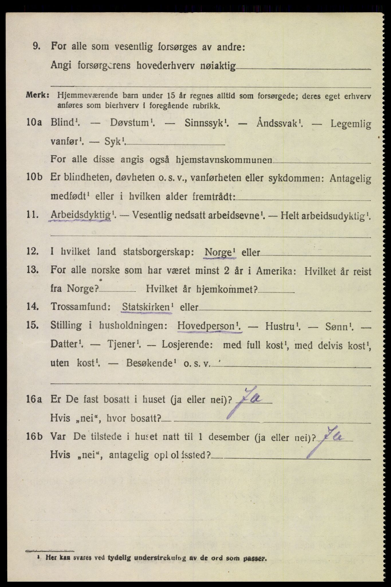 SAH, 1920 census for Ringsaker, 1920, p. 22981