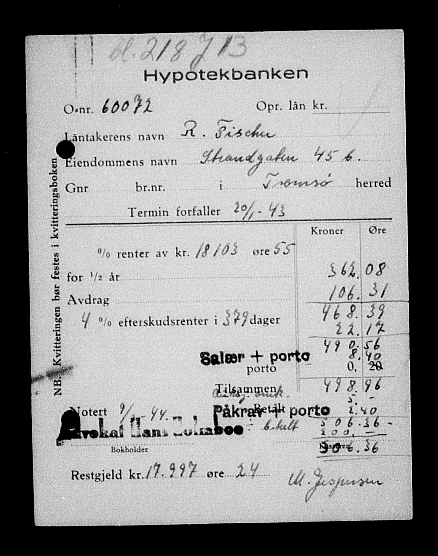 Justisdepartementet, Tilbakeføringskontoret for inndratte formuer, AV/RA-S-1564/H/Hc/Hcb/L0912: --, 1945-1947, p. 874