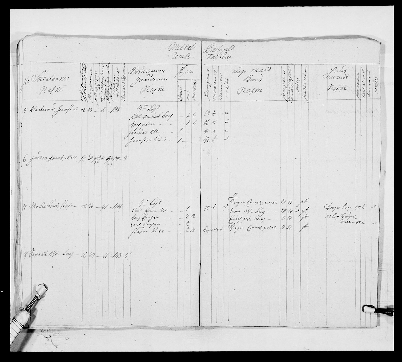 Kommanderende general (KG I) med Det norske krigsdirektorium, AV/RA-EA-5419/E/Ea/L0514: 3. Trondheimske regiment, 1737-1749, p. 445