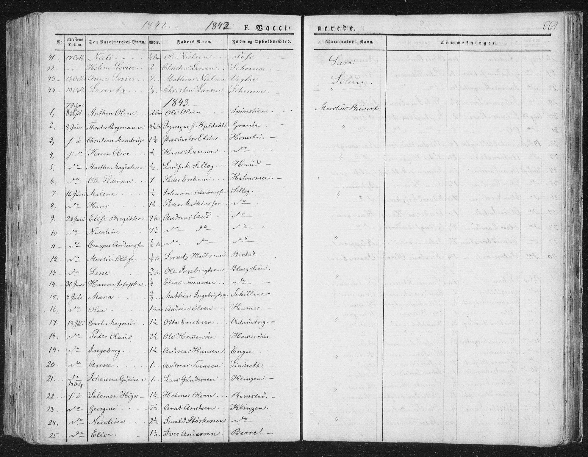 Ministerialprotokoller, klokkerbøker og fødselsregistre - Nord-Trøndelag, SAT/A-1458/764/L0552: Parish register (official) no. 764A07b, 1824-1865, p. 662