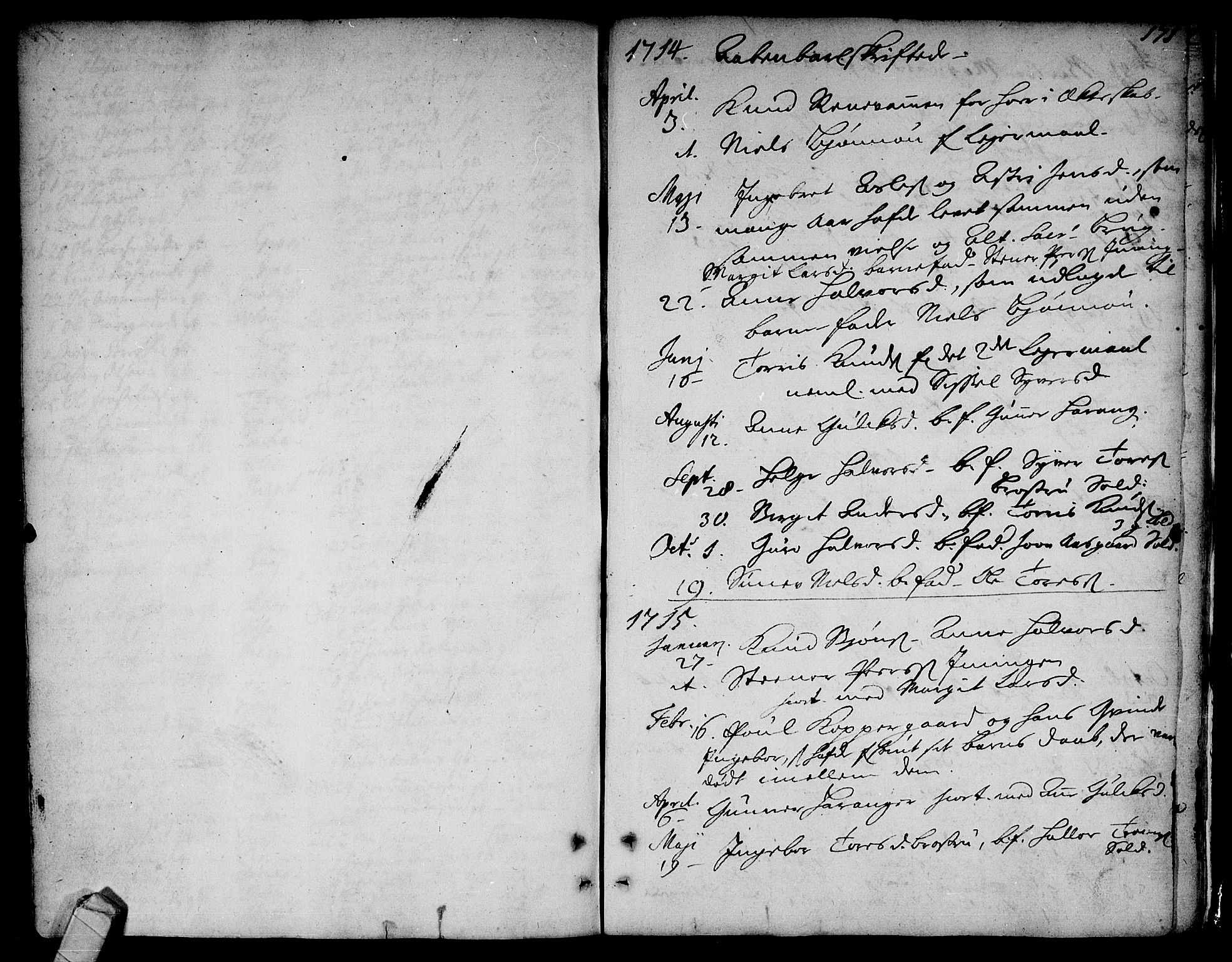 Rollag kirkebøker, SAKO/A-240/F/Fa/L0002: Parish register (official) no. I 2, 1714-1742, p. 171