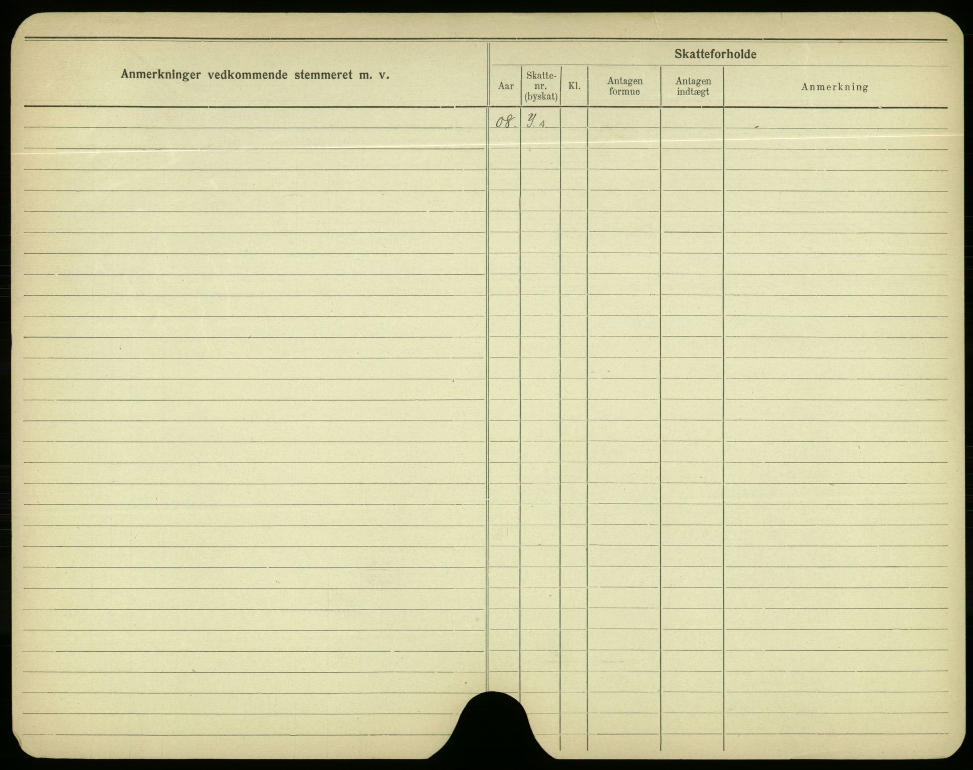 Oslo folkeregister, Registerkort, AV/SAO-A-11715/F/Fa/Fac/L0003: Menn, 1906-1914, p. 1100b