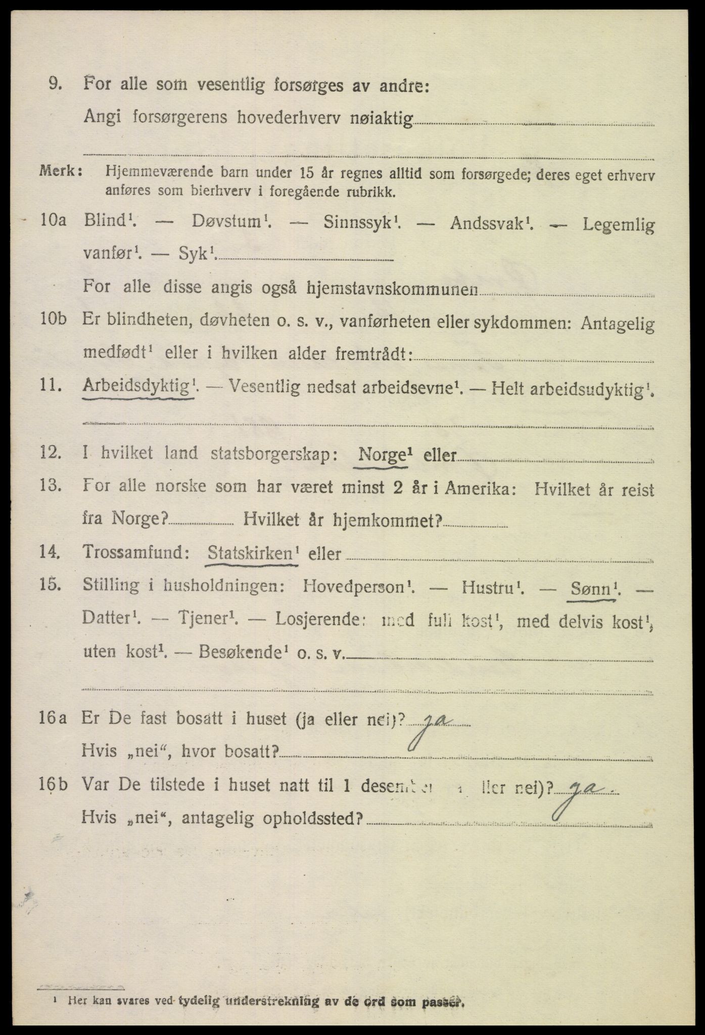 SAK, 1920 census for Øvrebø, 1920, p. 783