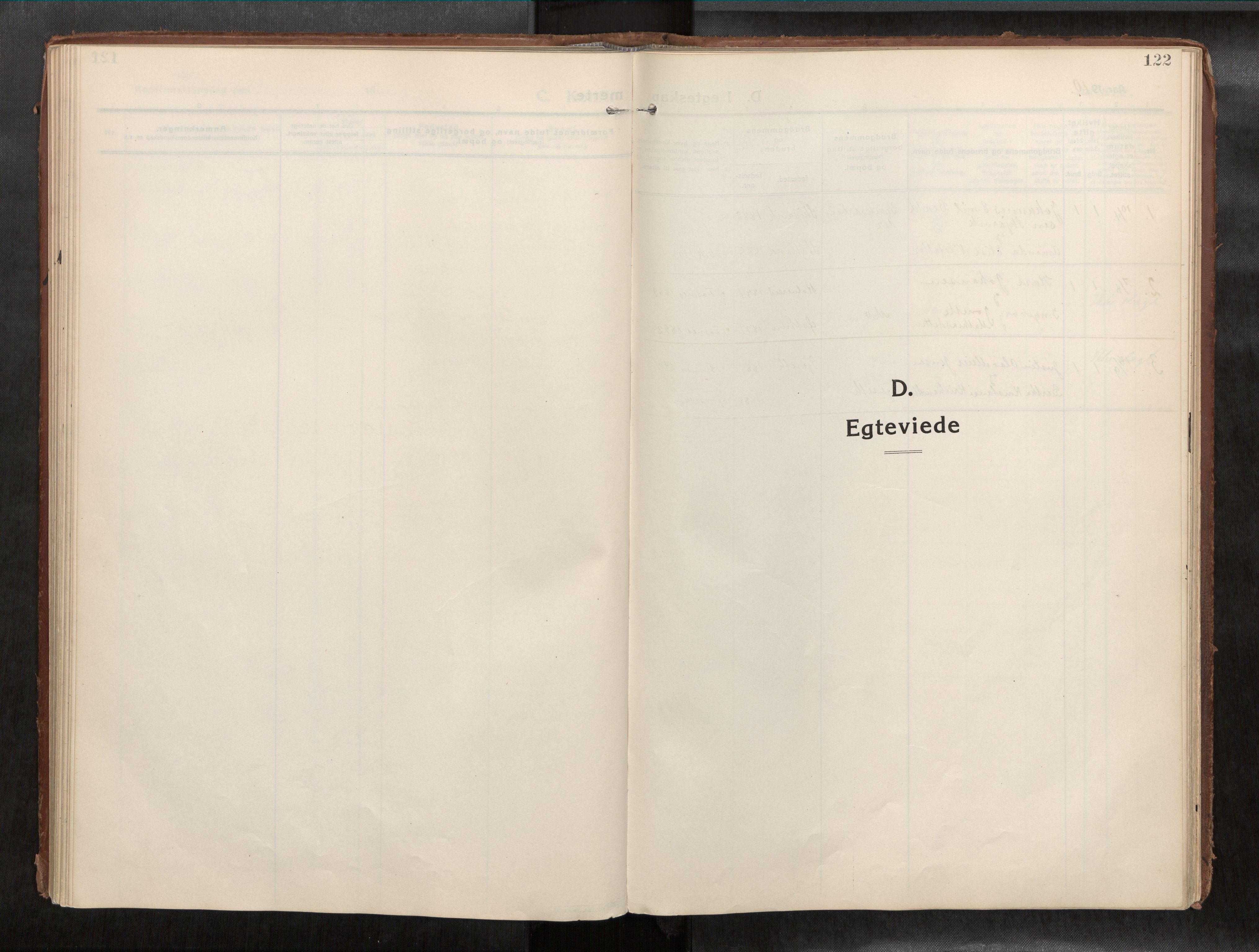 Ministerialprotokoller, klokkerbøker og fødselsregistre - Nord-Trøndelag, SAT/A-1458/773/L0624a: Parish register (official) no. 773A16, 1910-1936, p. 122