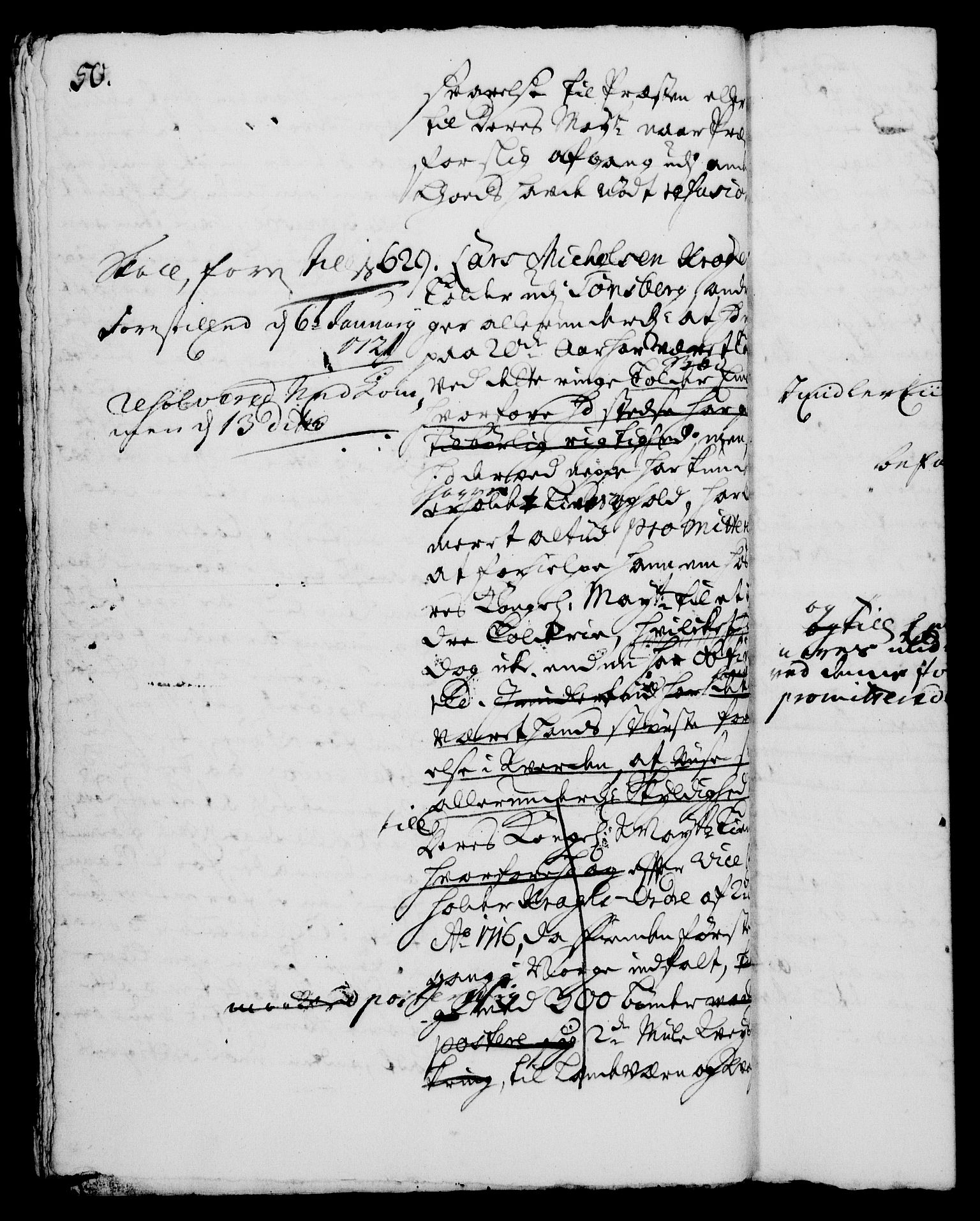 Rentekammeret, Kammerkanselliet, AV/RA-EA-3111/G/Gh/Gha/L0003: Norsk ekstraktmemorialprotokoll, sak. 600-765 (merket RK 53.48), 1720-1721, p. 50