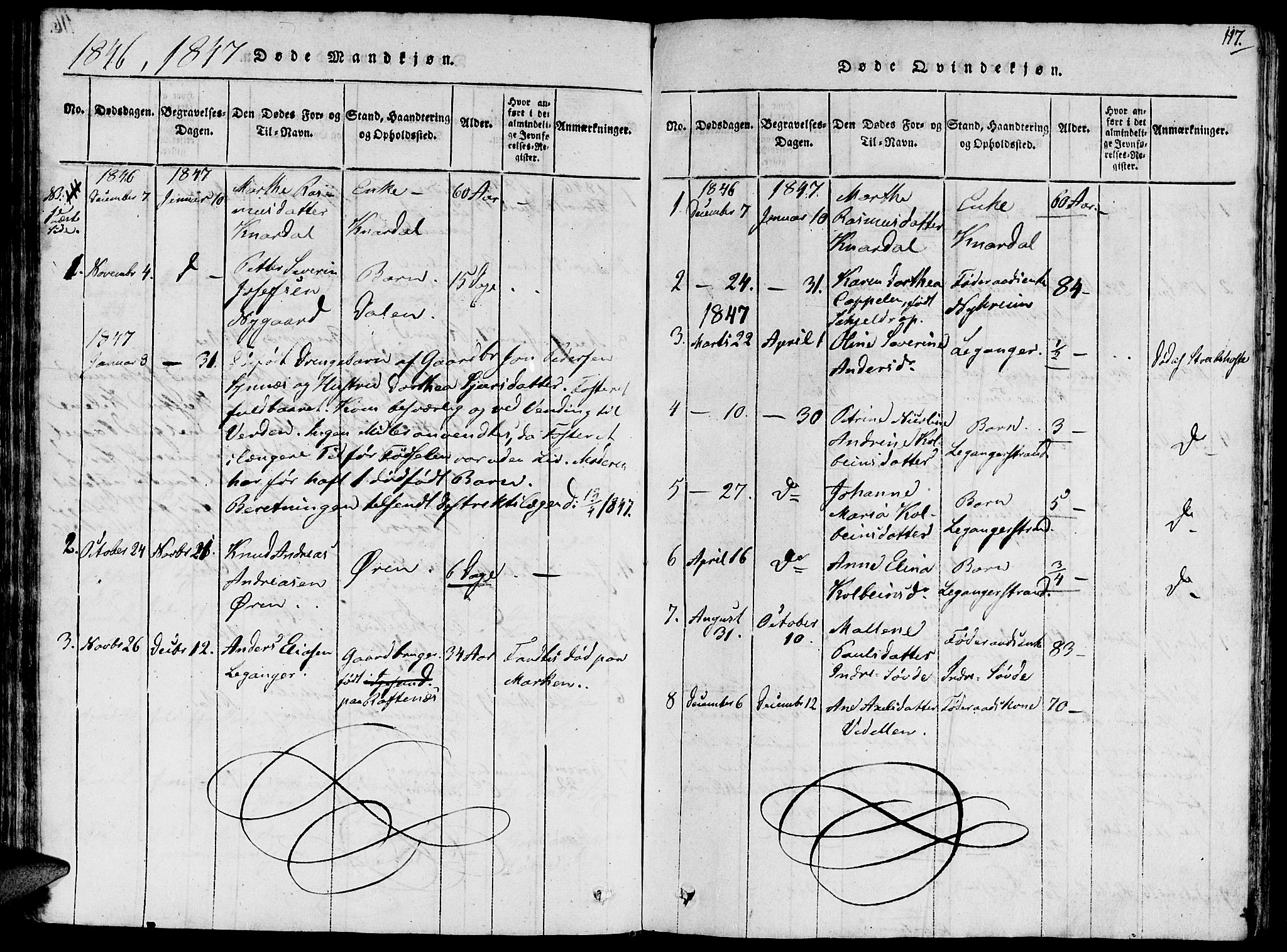 Ministerialprotokoller, klokkerbøker og fødselsregistre - Møre og Romsdal, AV/SAT-A-1454/504/L0054: Parish register (official) no. 504A01, 1816-1861, p. 117