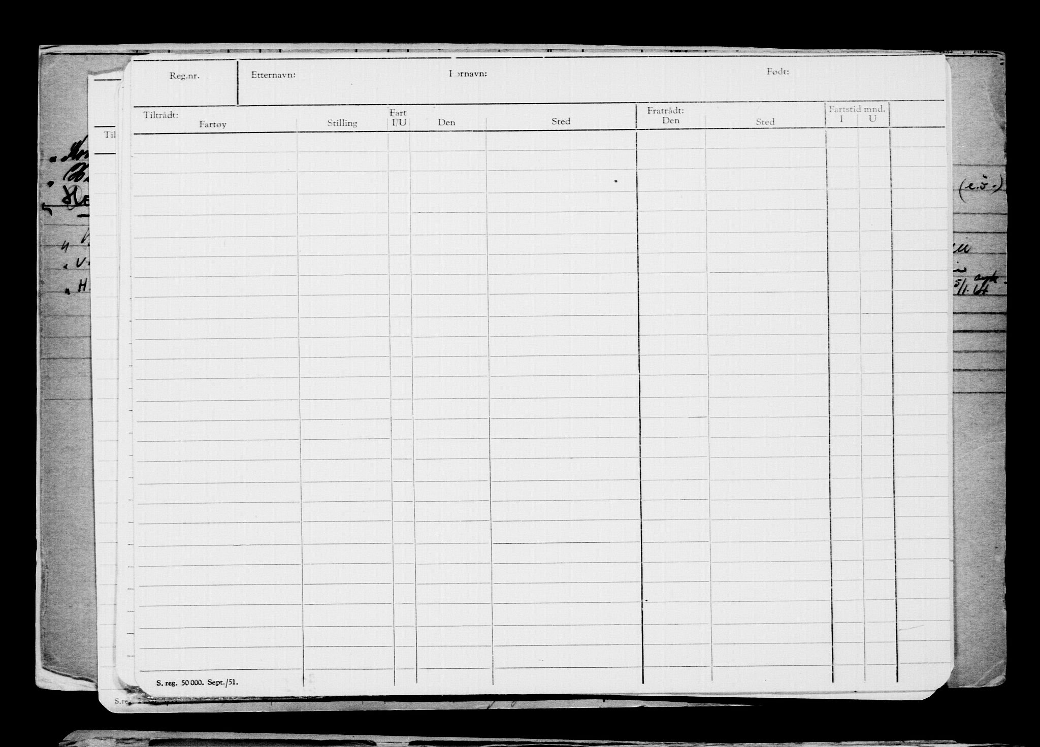 Direktoratet for sjømenn, AV/RA-S-3545/G/Gb/L0201: Hovedkort, 1921-1922, p. 233