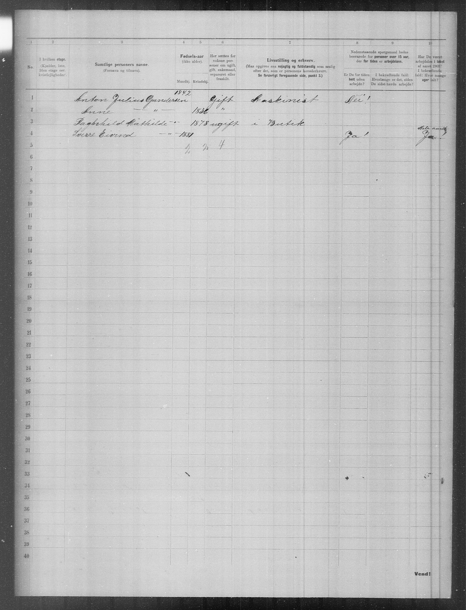 OBA, Municipal Census 1903 for Kristiania, 1903, p. 9220