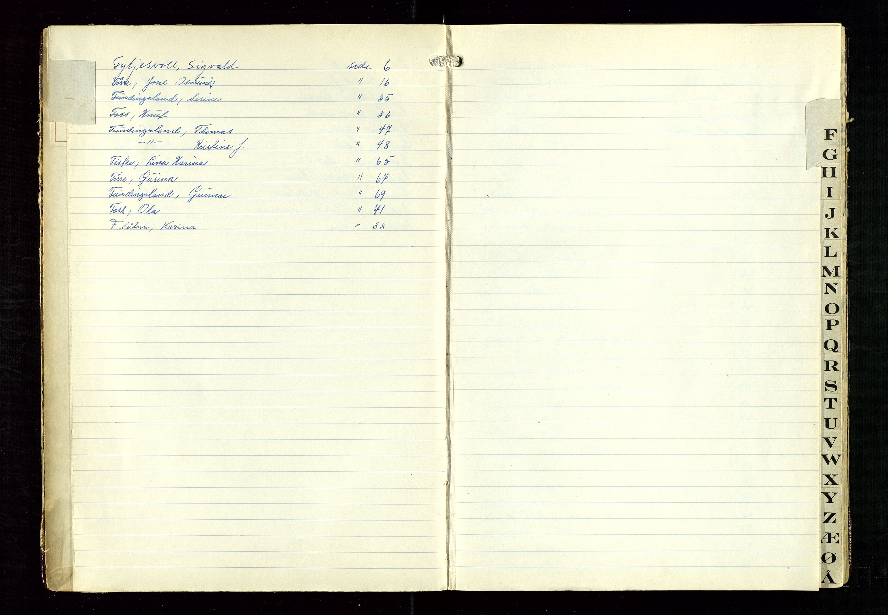 Hjelmeland lensmannskontor, AV/SAST-A-100439/Ggb/L0006: "Dødsfallprotokoll", 1962-1969