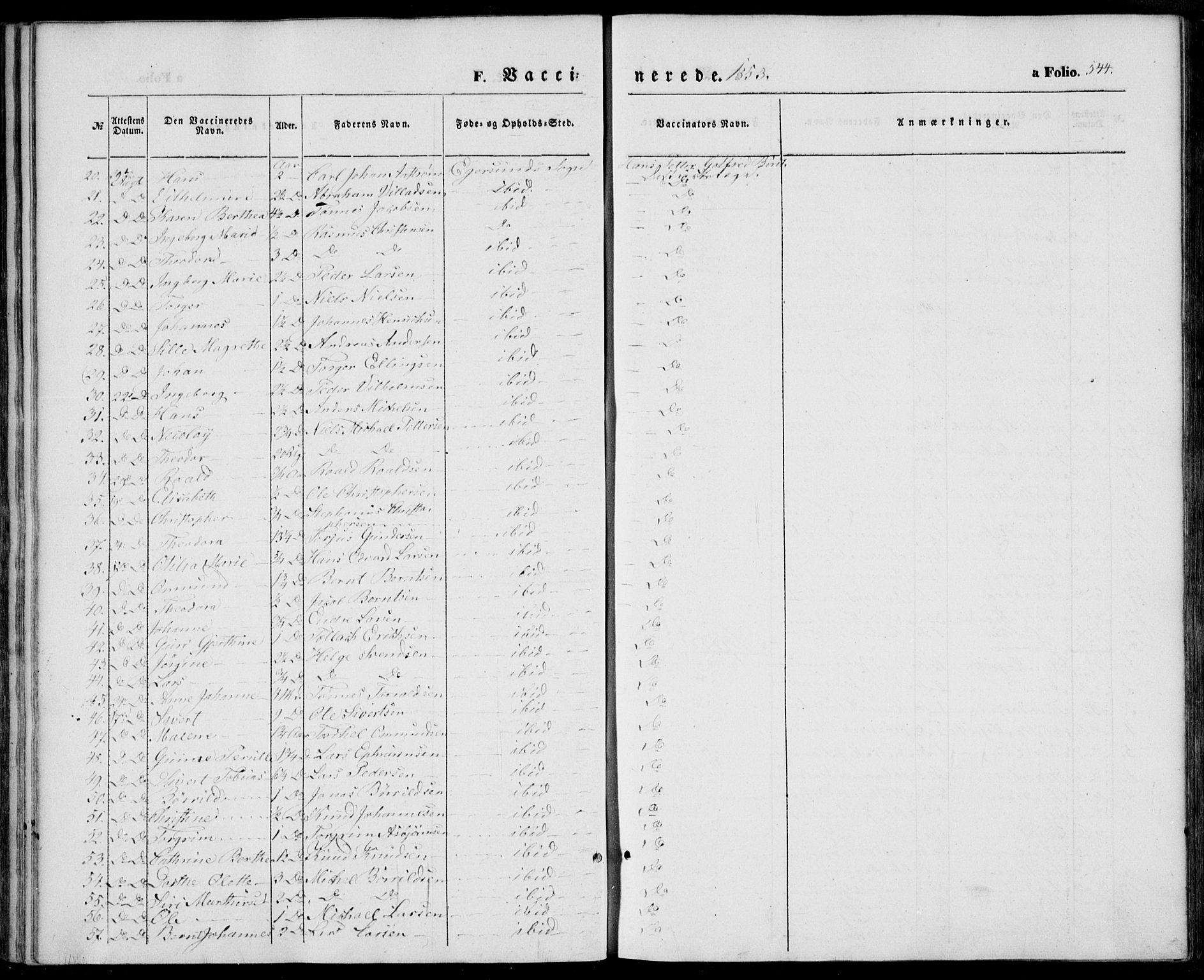 Eigersund sokneprestkontor, AV/SAST-A-101807/S08/L0013: Parish register (official) no. A 12.2, 1850-1865, p. 544