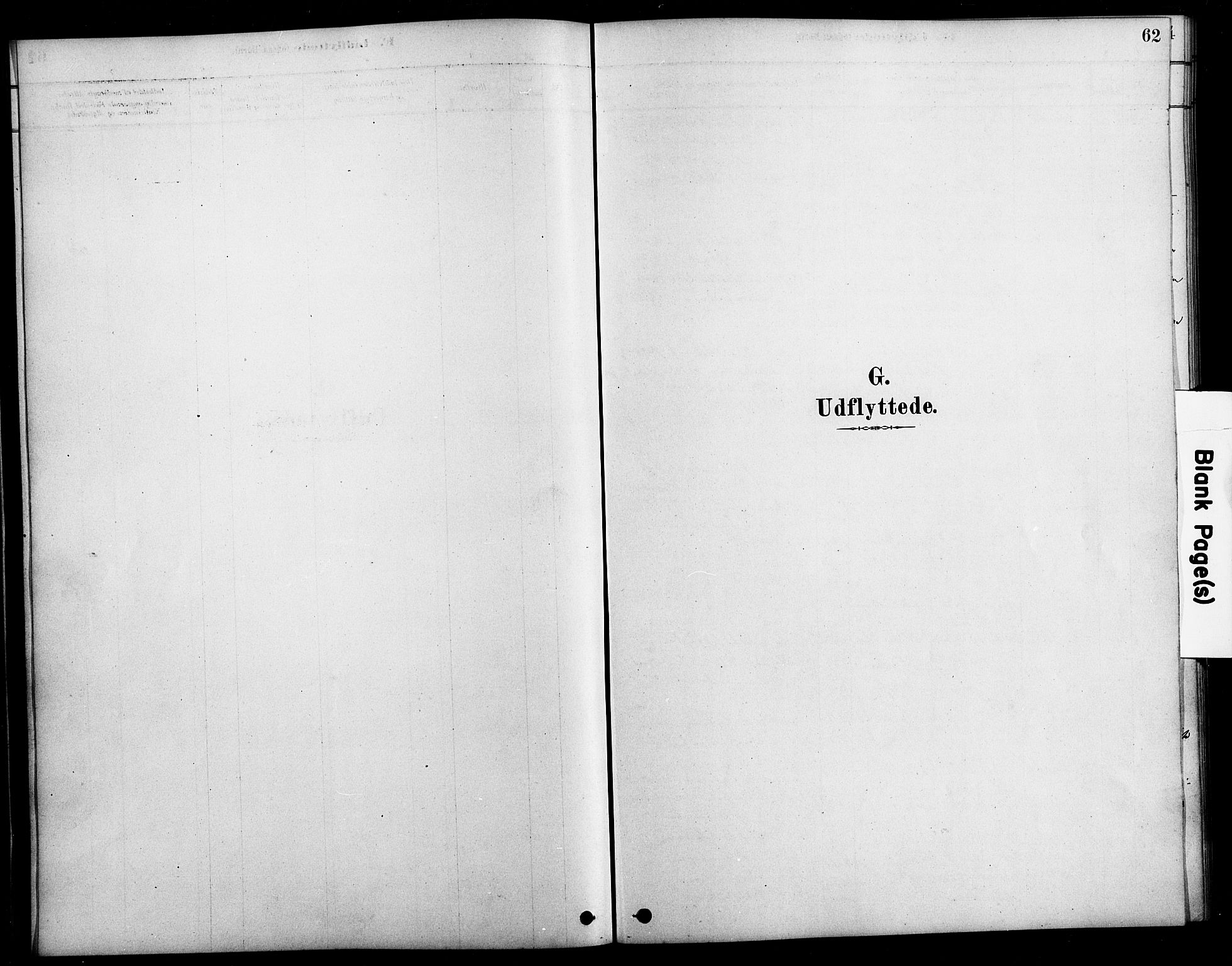 Arendal sokneprestkontor, Trefoldighet, SAK/1111-0040/F/Fa/L0009: Parish register (official) no. A 9, 1878-1919, p. 62