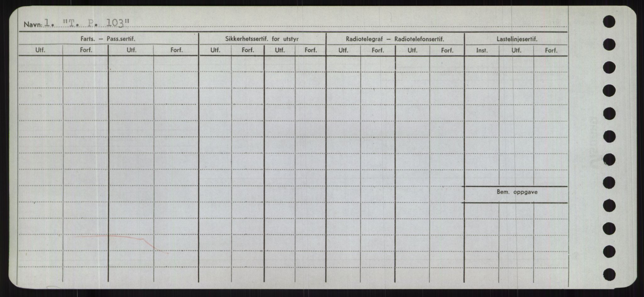 Sjøfartsdirektoratet med forløpere, Skipsmålingen, AV/RA-S-1627/H/Hc/L0001: Lektere, A-Y, p. 442