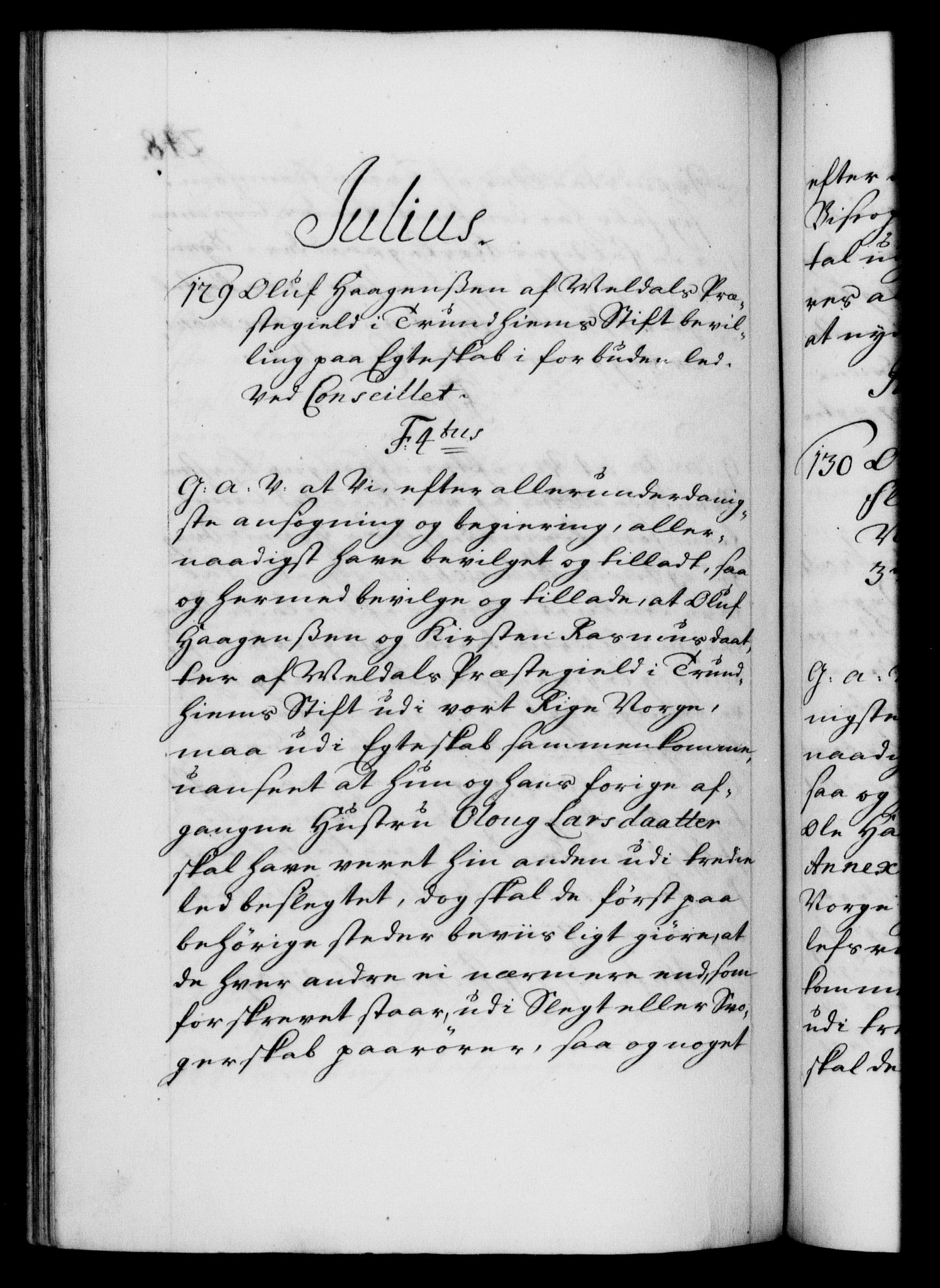 Danske Kanselli 1572-1799, AV/RA-EA-3023/F/Fc/Fca/Fcaa/L0020: Norske registre, 1708-1711, p. 248b