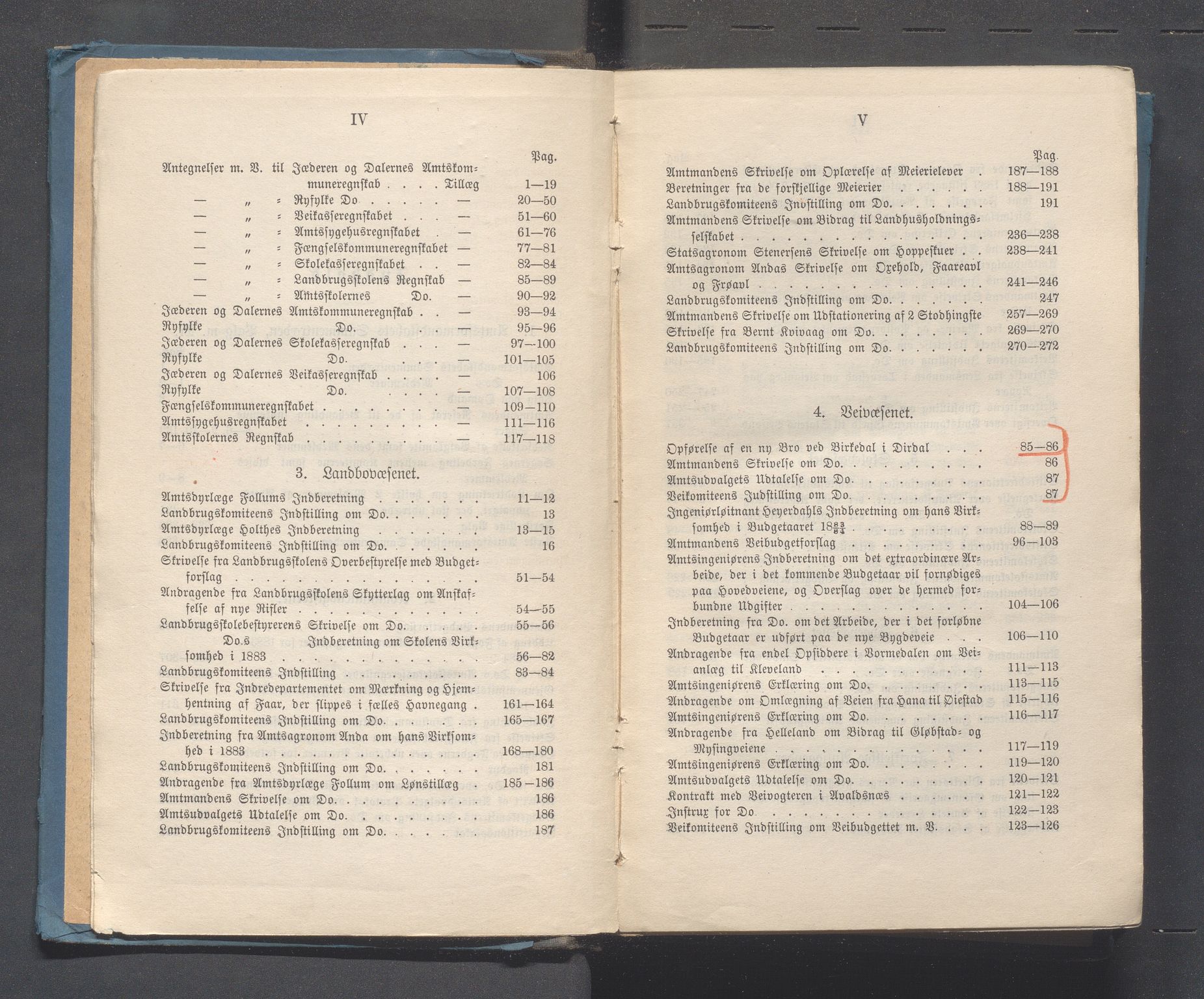 Rogaland fylkeskommune - Fylkesrådmannen , IKAR/A-900/A, 1884, p. 4