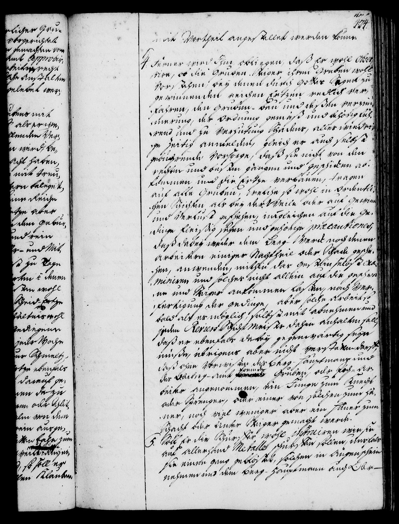 Rentekammeret, Kammerkanselliet, RA/EA-3111/G/Gg/Ggi/L0002: Norsk instruksjonsprotokoll med register (merket RK 53.35), 1729-1751, p. 424