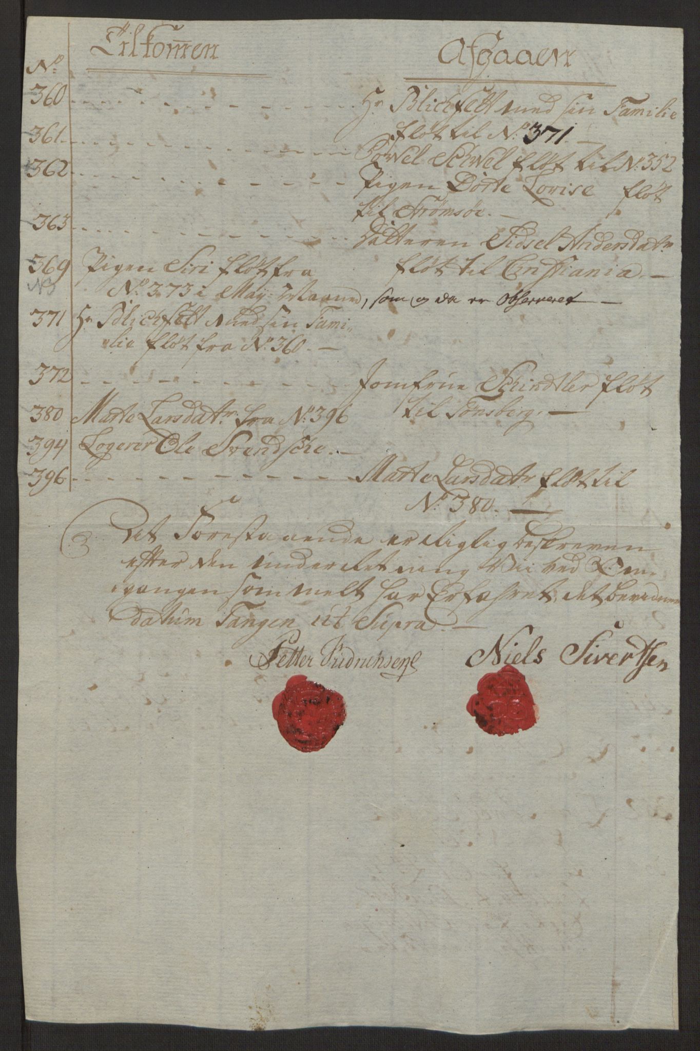 Rentekammeret inntil 1814, Reviderte regnskaper, Byregnskaper, AV/RA-EA-4066/R/Rg/L0144/0001: [G4] Kontribusjonsregnskap / Ekstraskatt, 1762-1767, p. 399