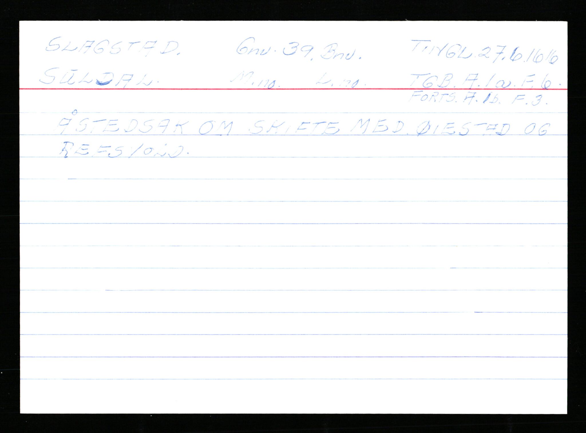 Statsarkivet i Stavanger, AV/SAST-A-101971/03/Y/Ym/L0053: Åstedskort sortert etter gårdsnavn: Skudeneshavn - Solbjør, 1600-1950, p. 270