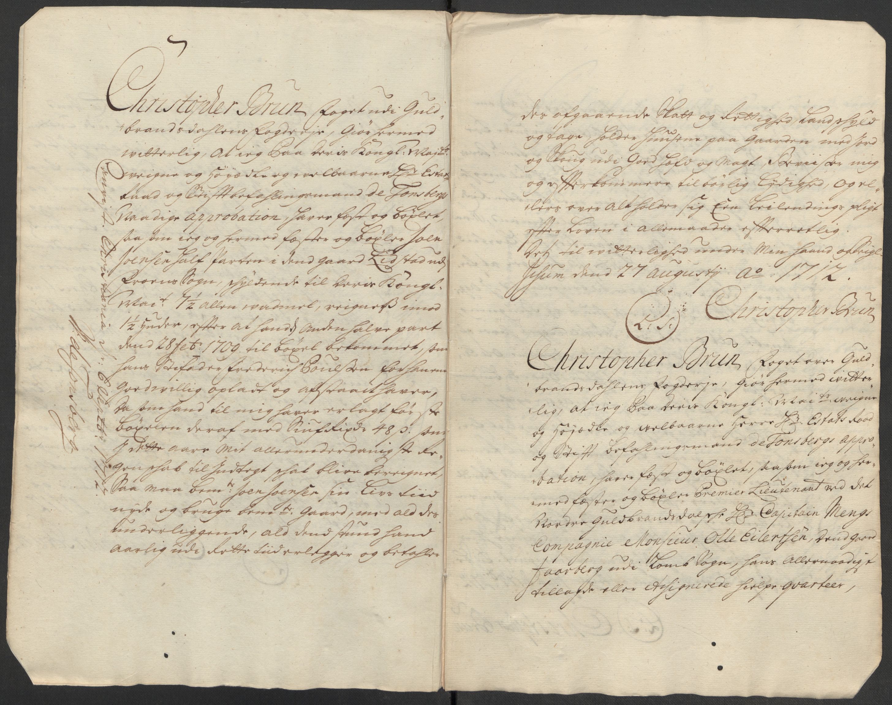 Rentekammeret inntil 1814, Reviderte regnskaper, Fogderegnskap, AV/RA-EA-4092/R17/L1181: Fogderegnskap Gudbrandsdal, 1712, p. 94