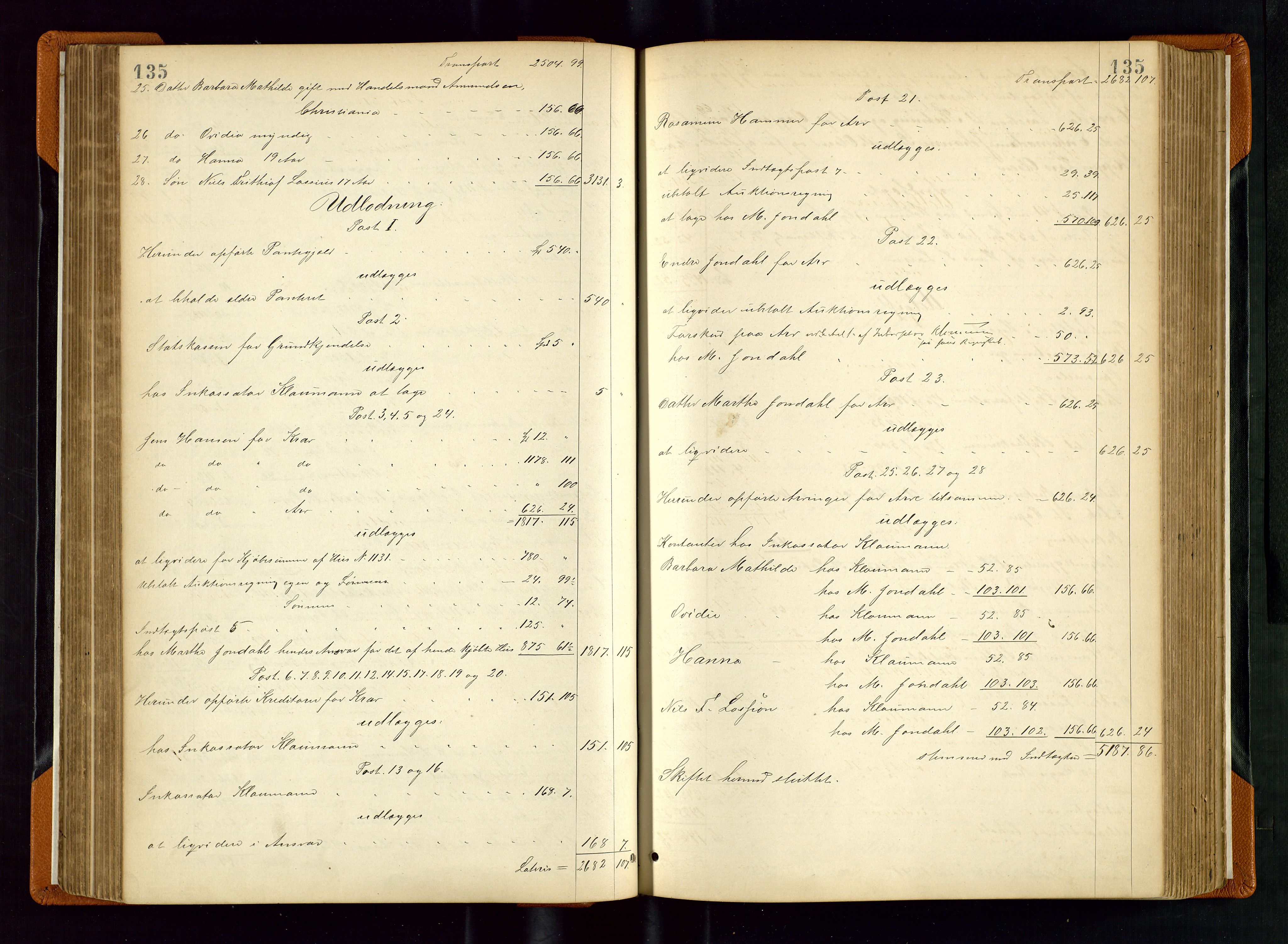 Stavanger byfogd, AV/SAST-A-101408/001/5/50/503BD/L0002: Skifteutlodningsprotokoll, 1871-1878, p. 135