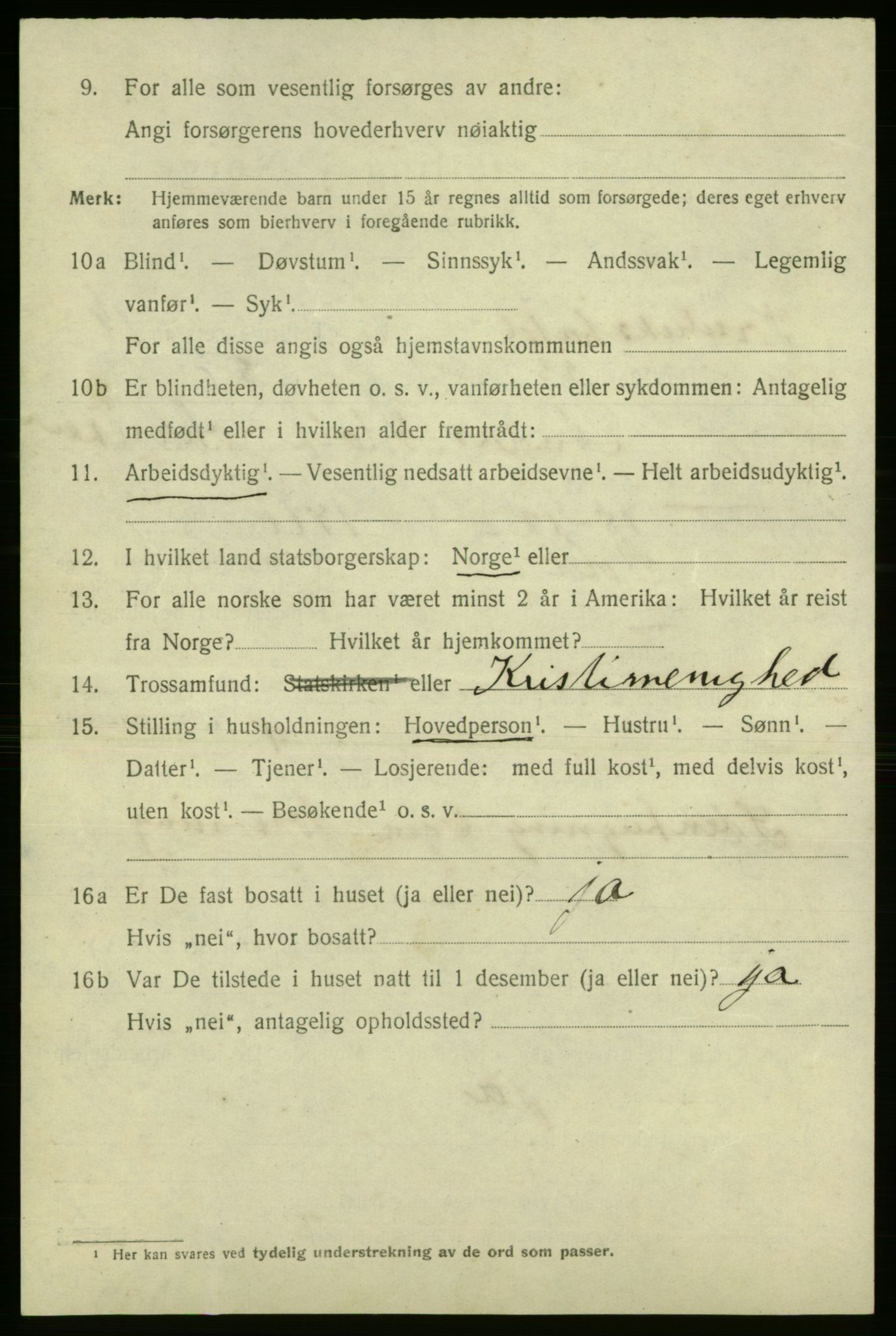 SAO, 1920 census for Fredrikshald, 1920, p. 28801